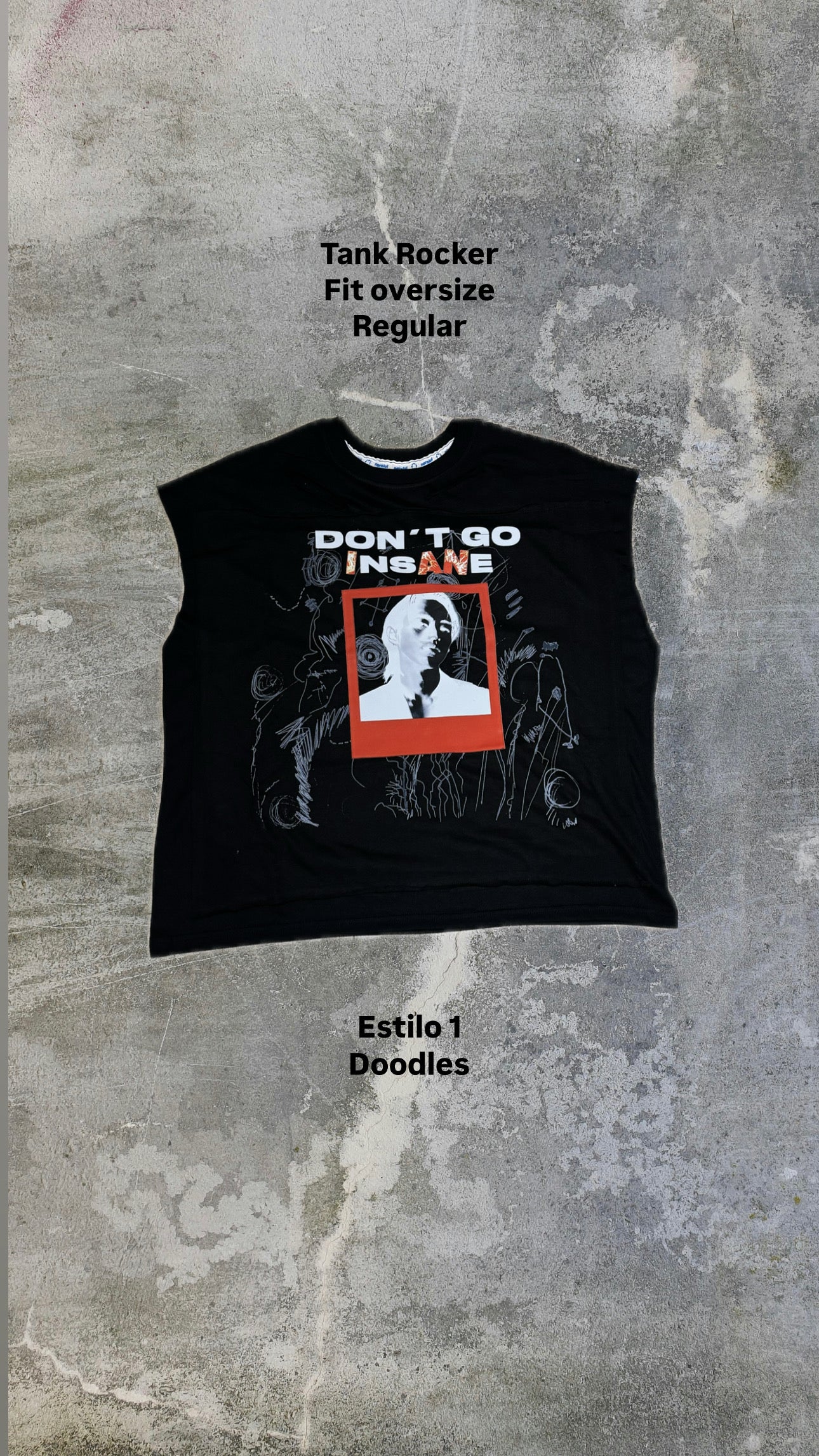 DprIan Playera Tank Rocker
