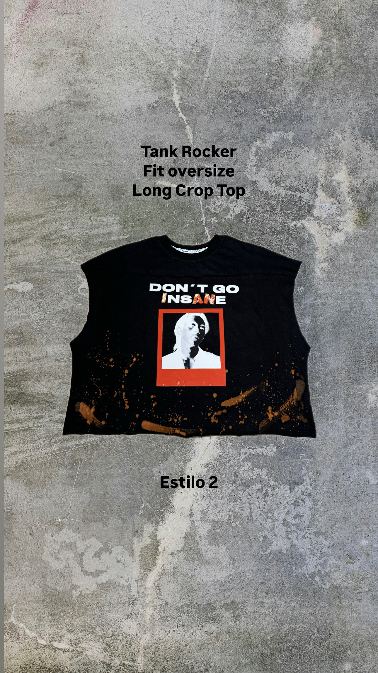 DprIan Playera Tank Rocker