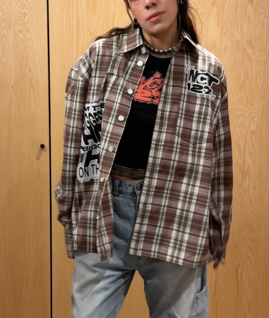Nct127 / Exo Camisa Oversize