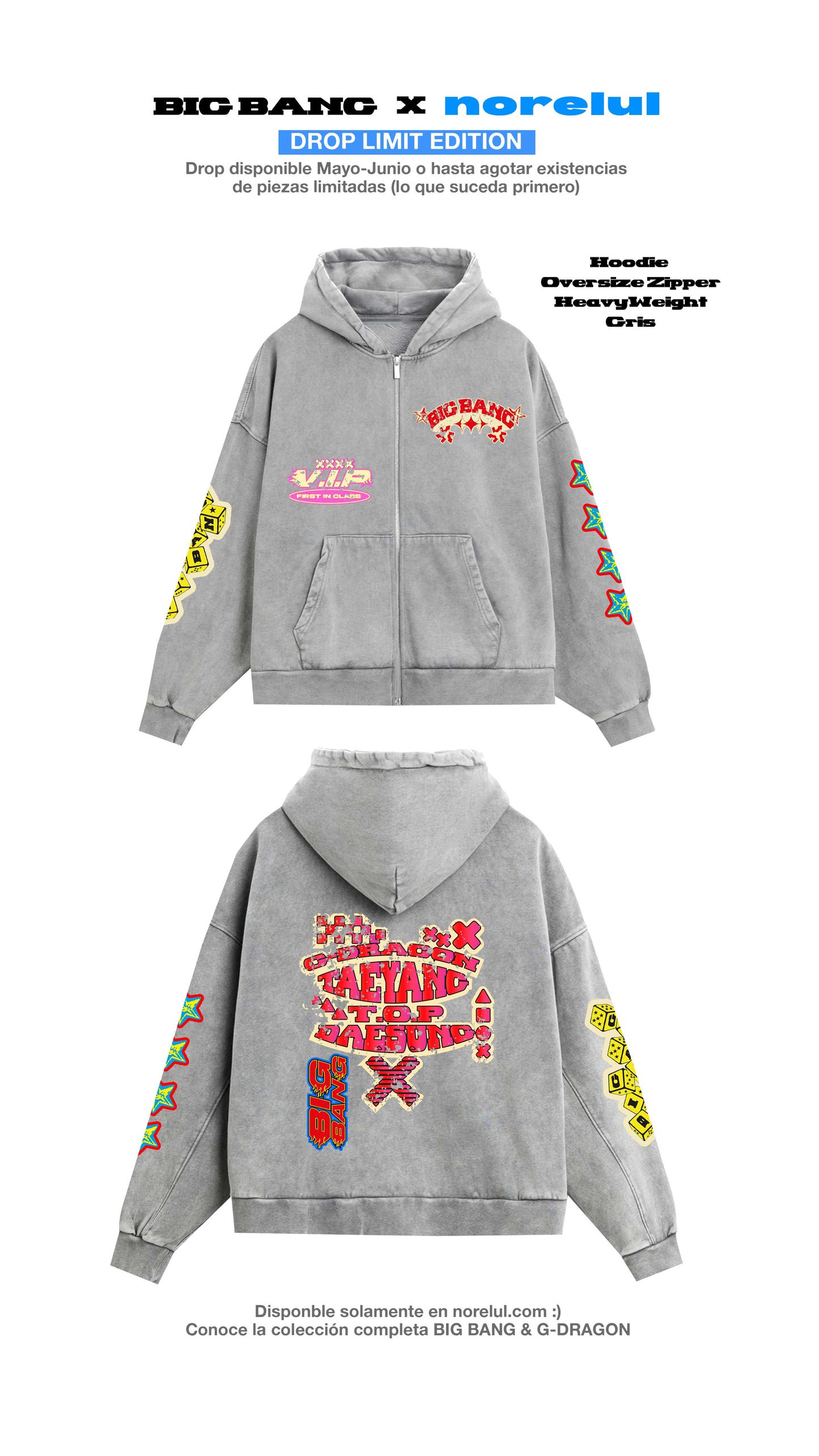 Sudadera Big Bang Edición Limitada