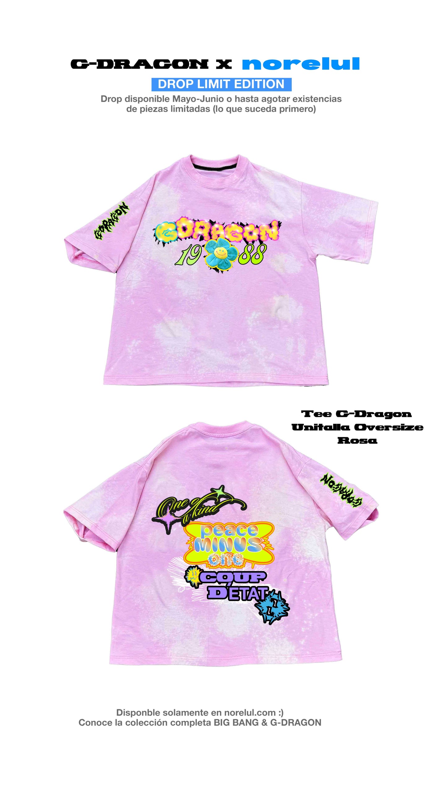 Playera G-Dragon Edición Limitada