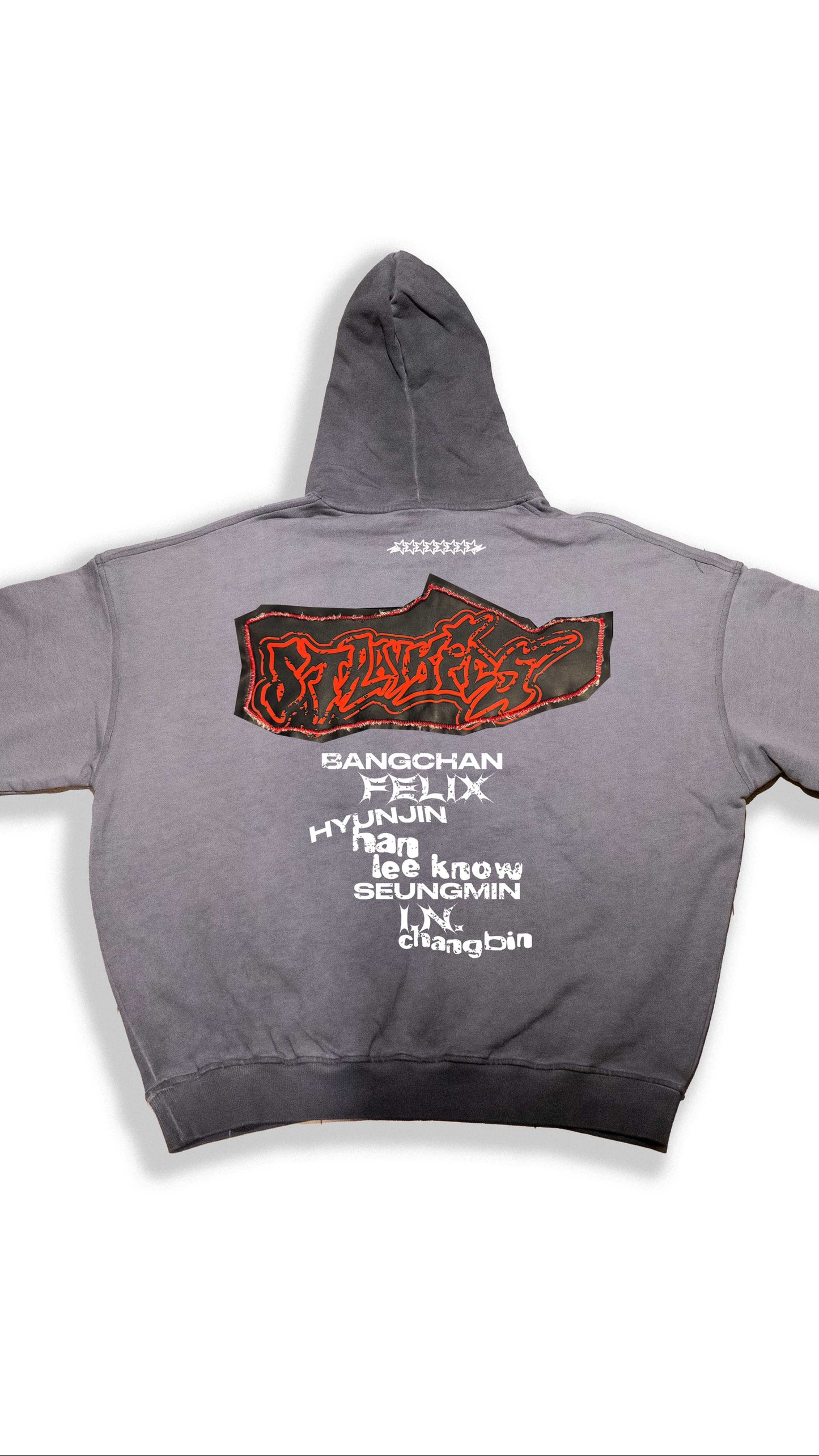 Stray Kids Sudadera Hoodie Oversize Lavada
