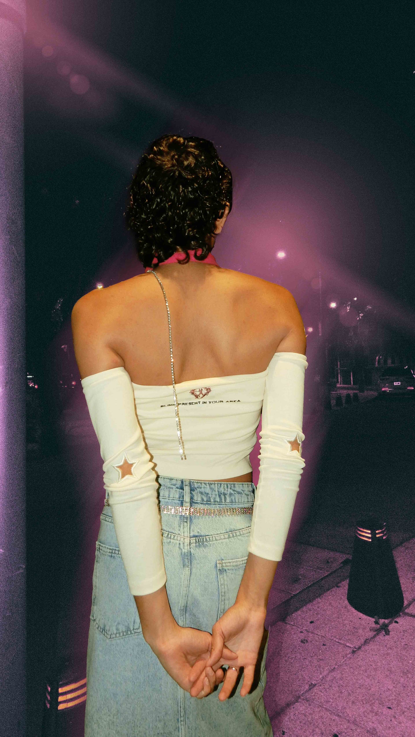 Blackpink Playera Strapless