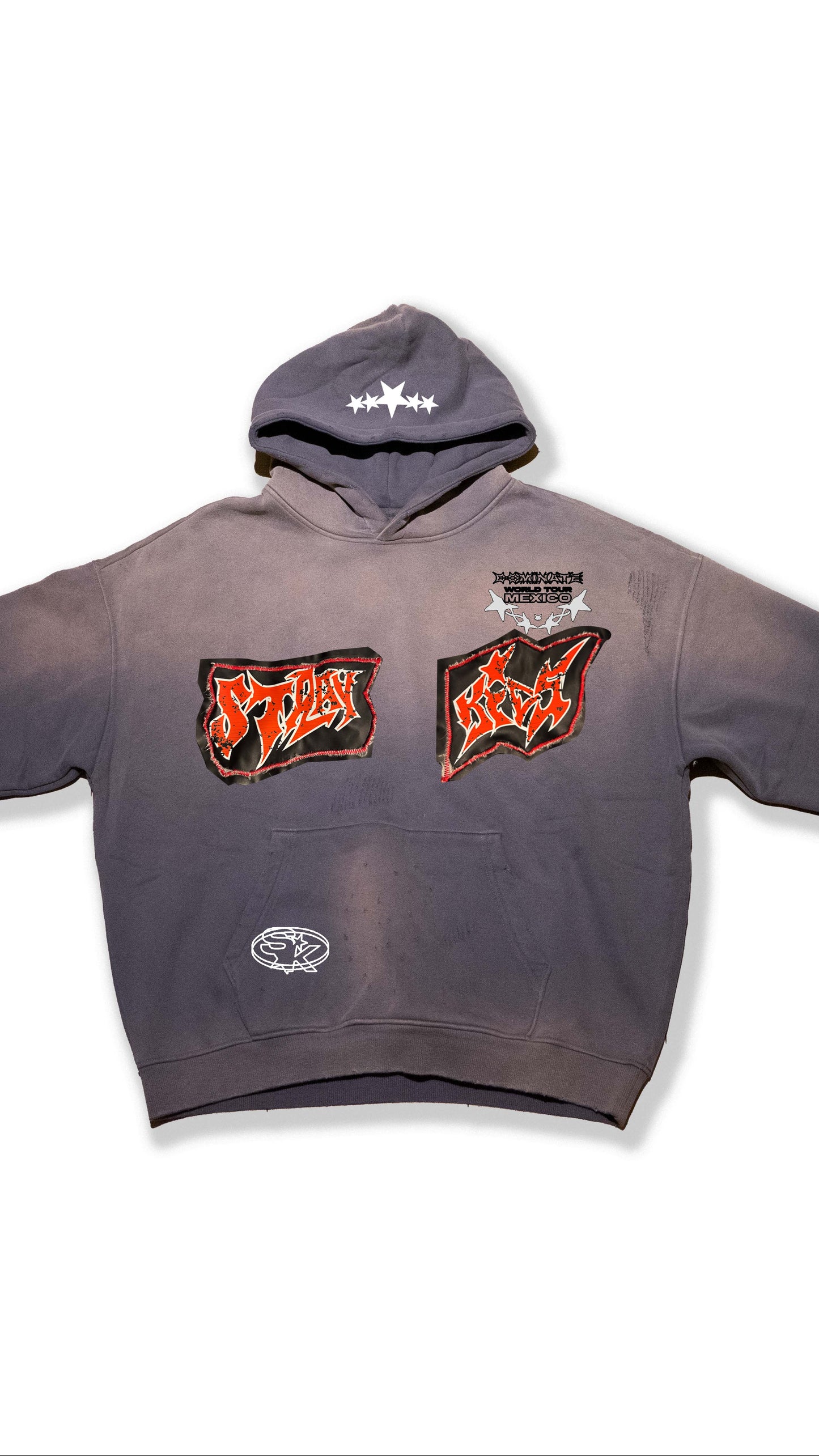 Stray Kids Sudadera Hoodie Oversize Lavada