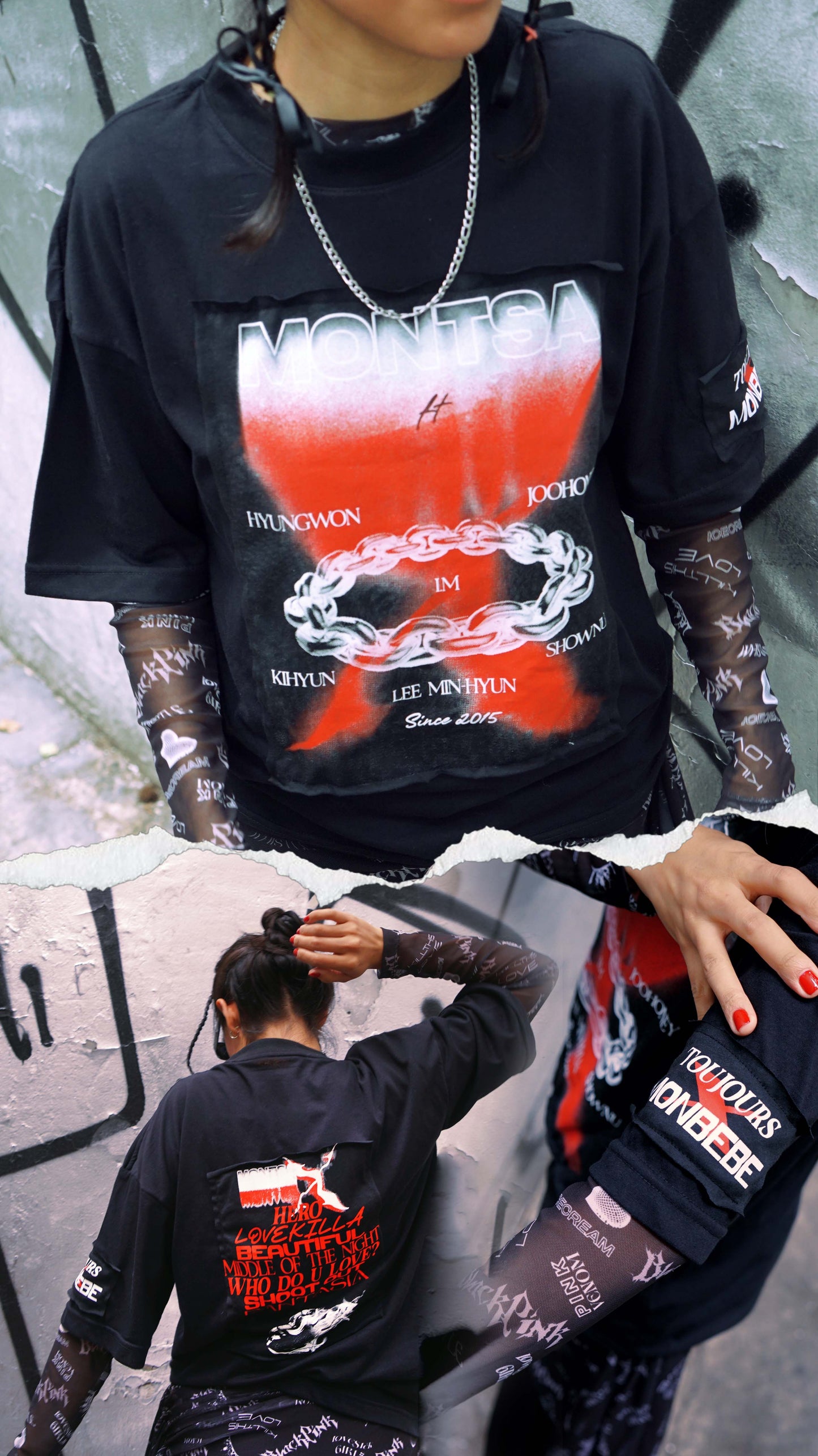 Monsta x Playera