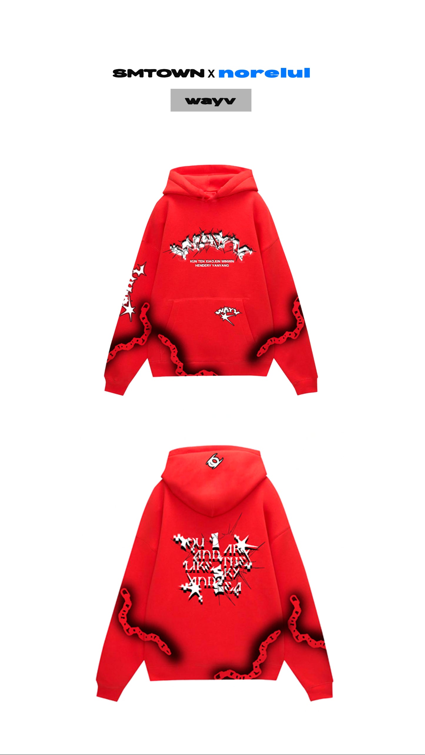 Sudadera Hoodie Way V