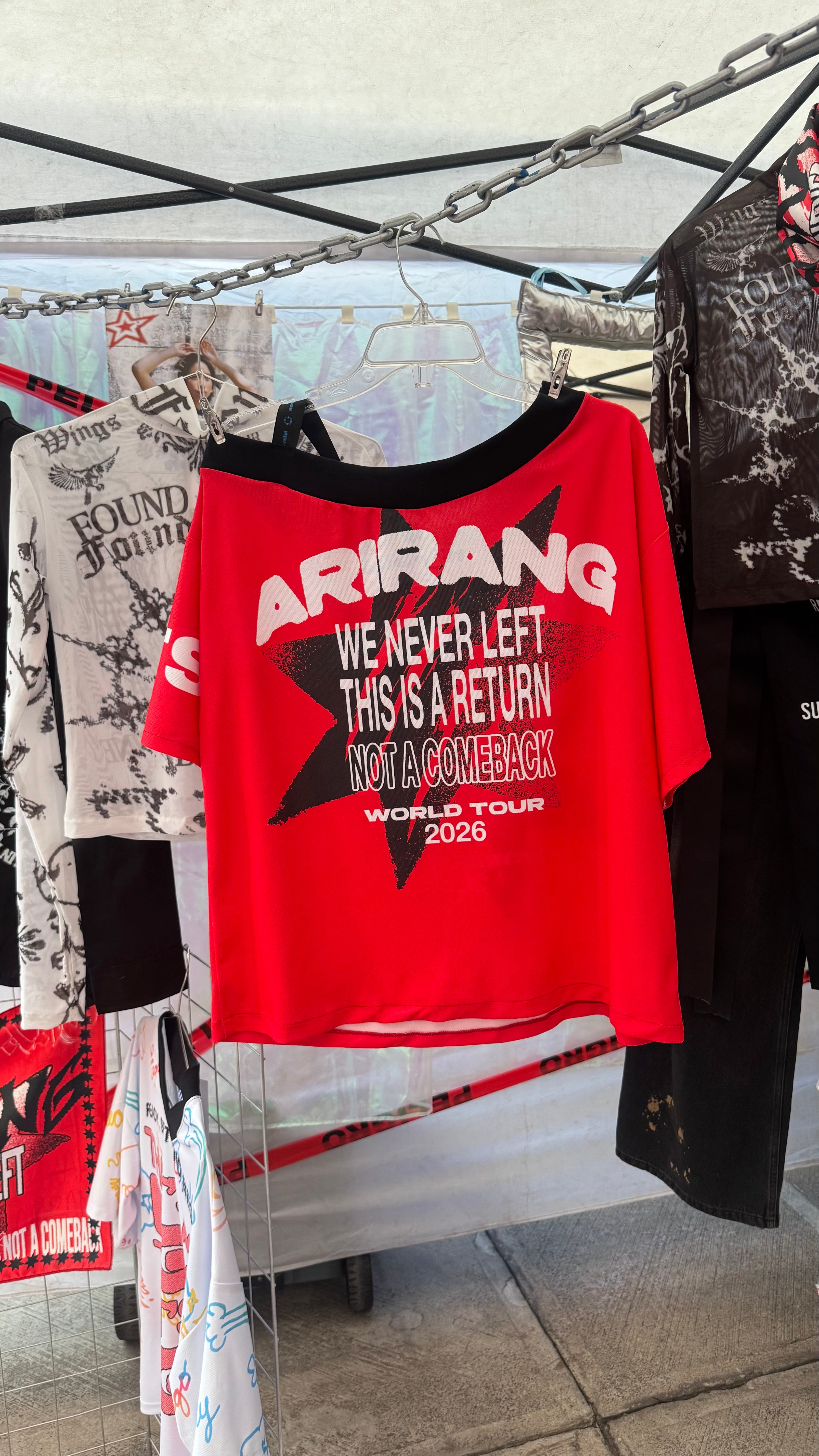 ARIRANG BTS Jersey World Tour 2026