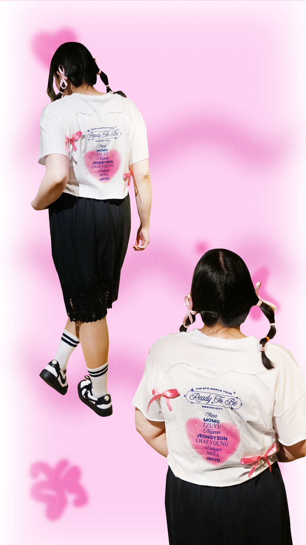 Twice Playera Crop