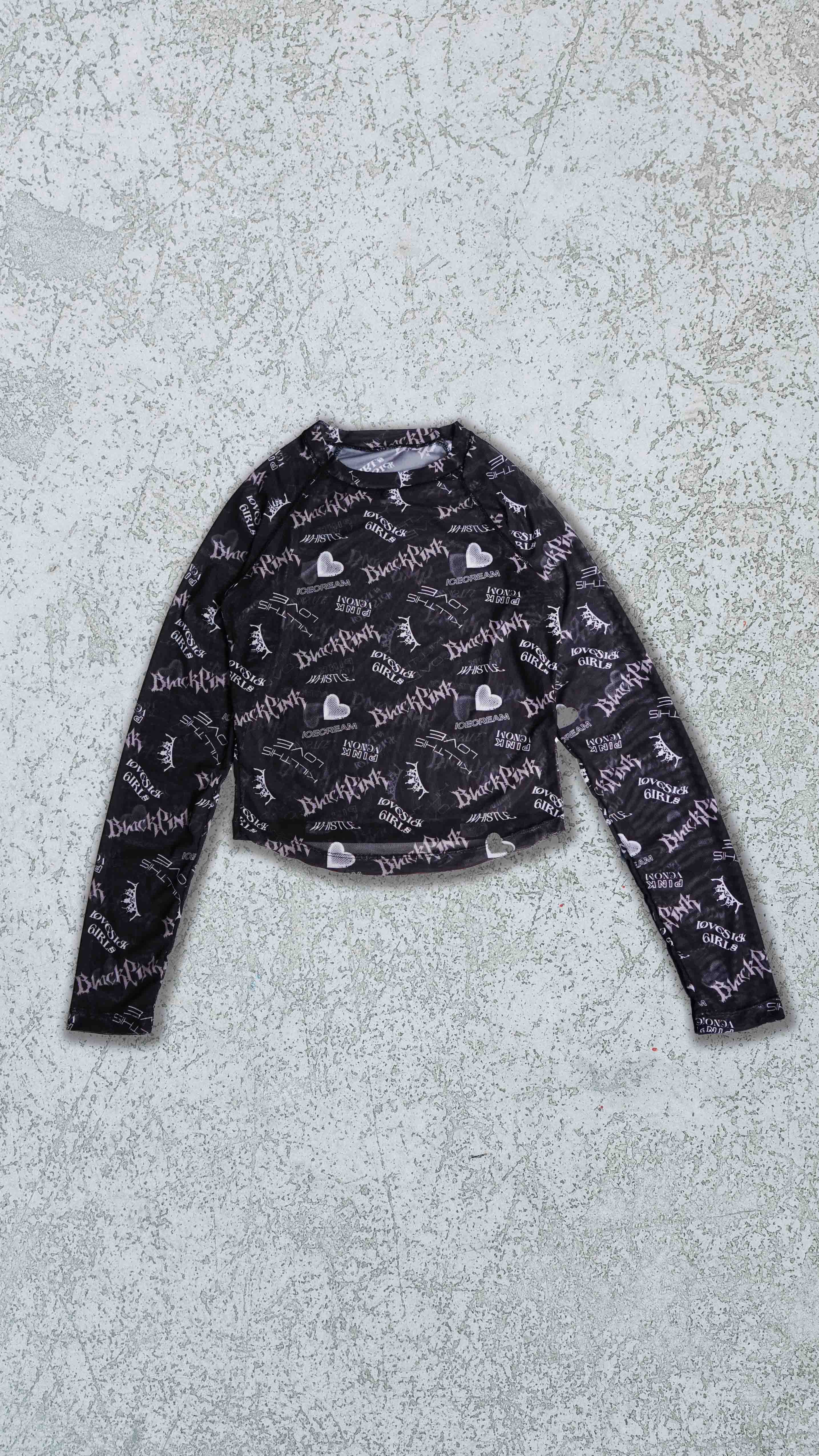 TOP MESH BLACKPINK