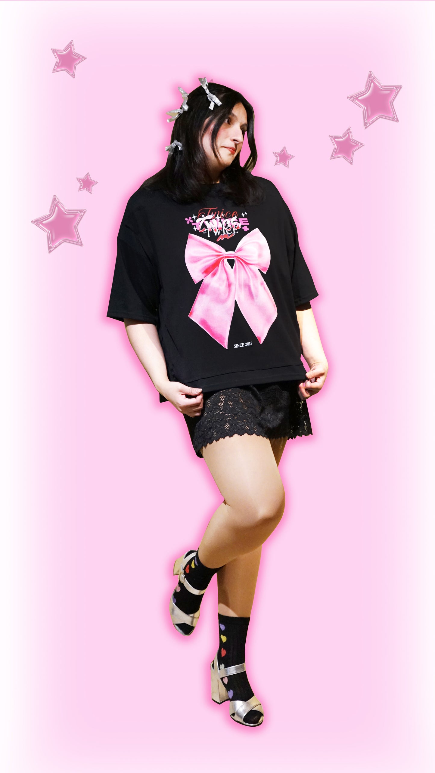 Twice Playera Moño