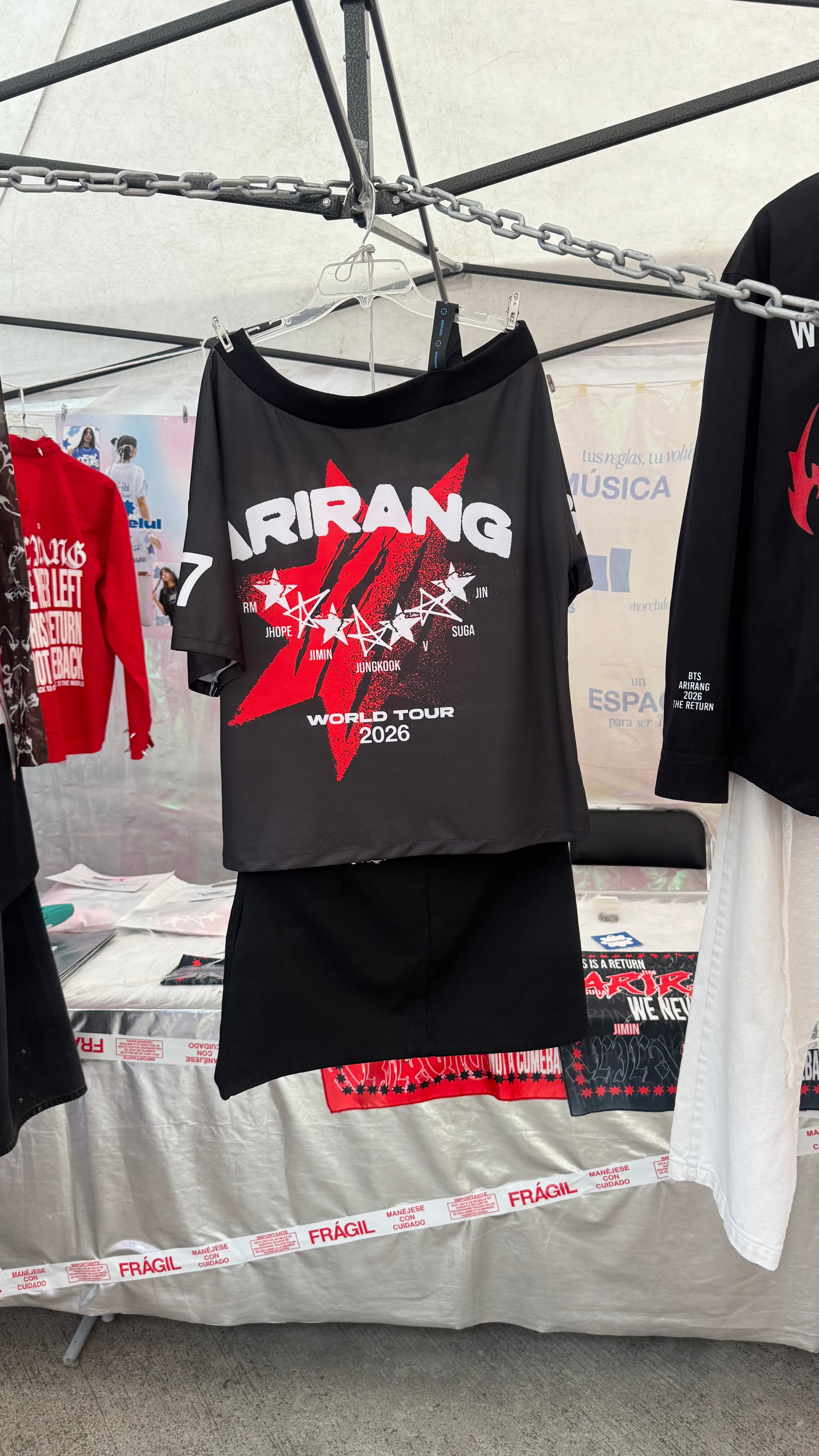 ARIRANG BTS Jersey World Tour 2026
