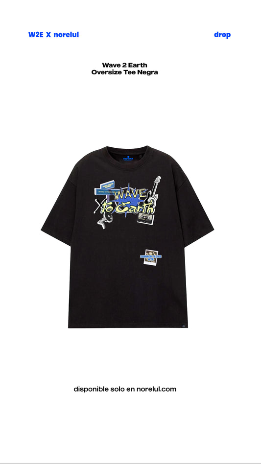 Wave To Earth Playera Oversize Tee