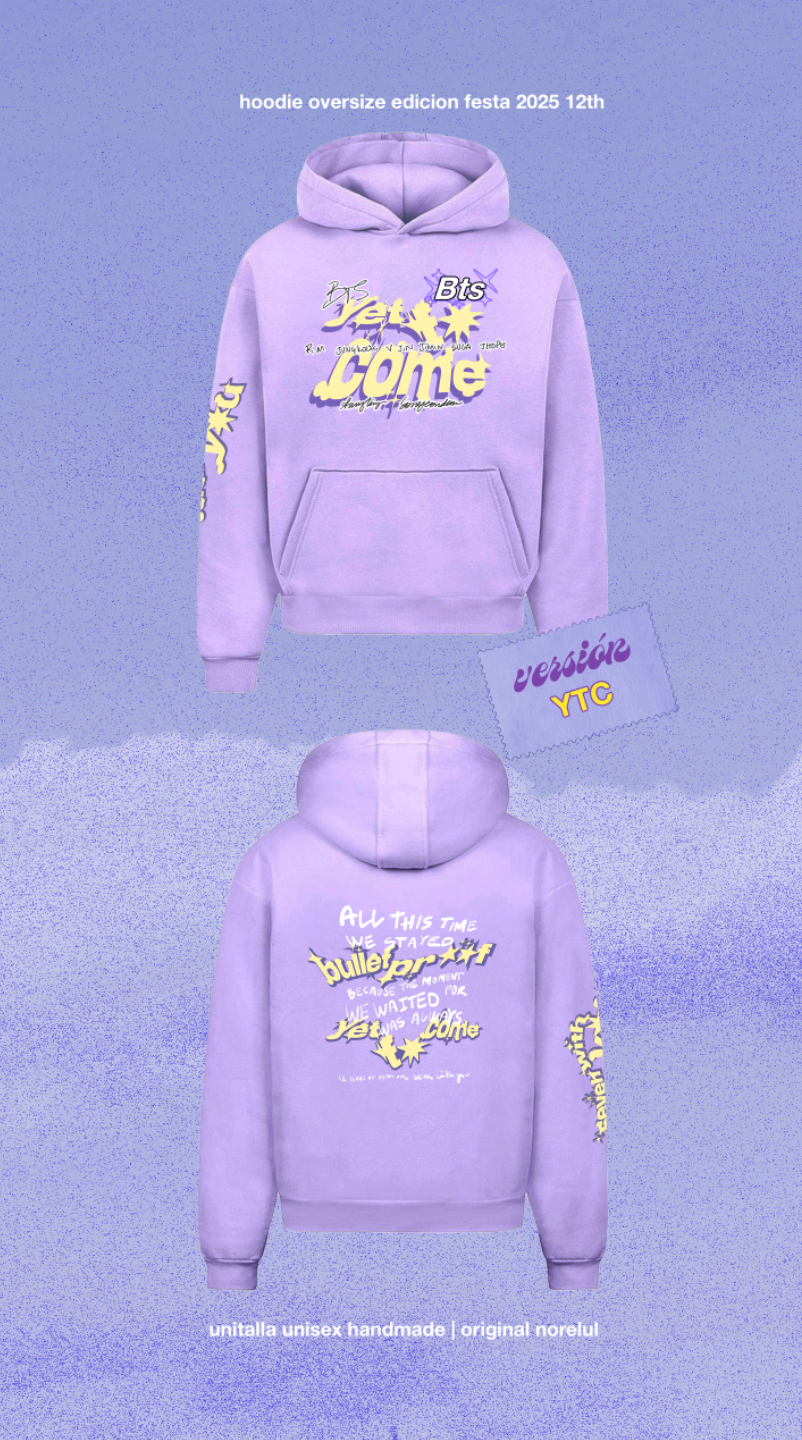 Bts Festa Hoodie Sudadera Con Gorro