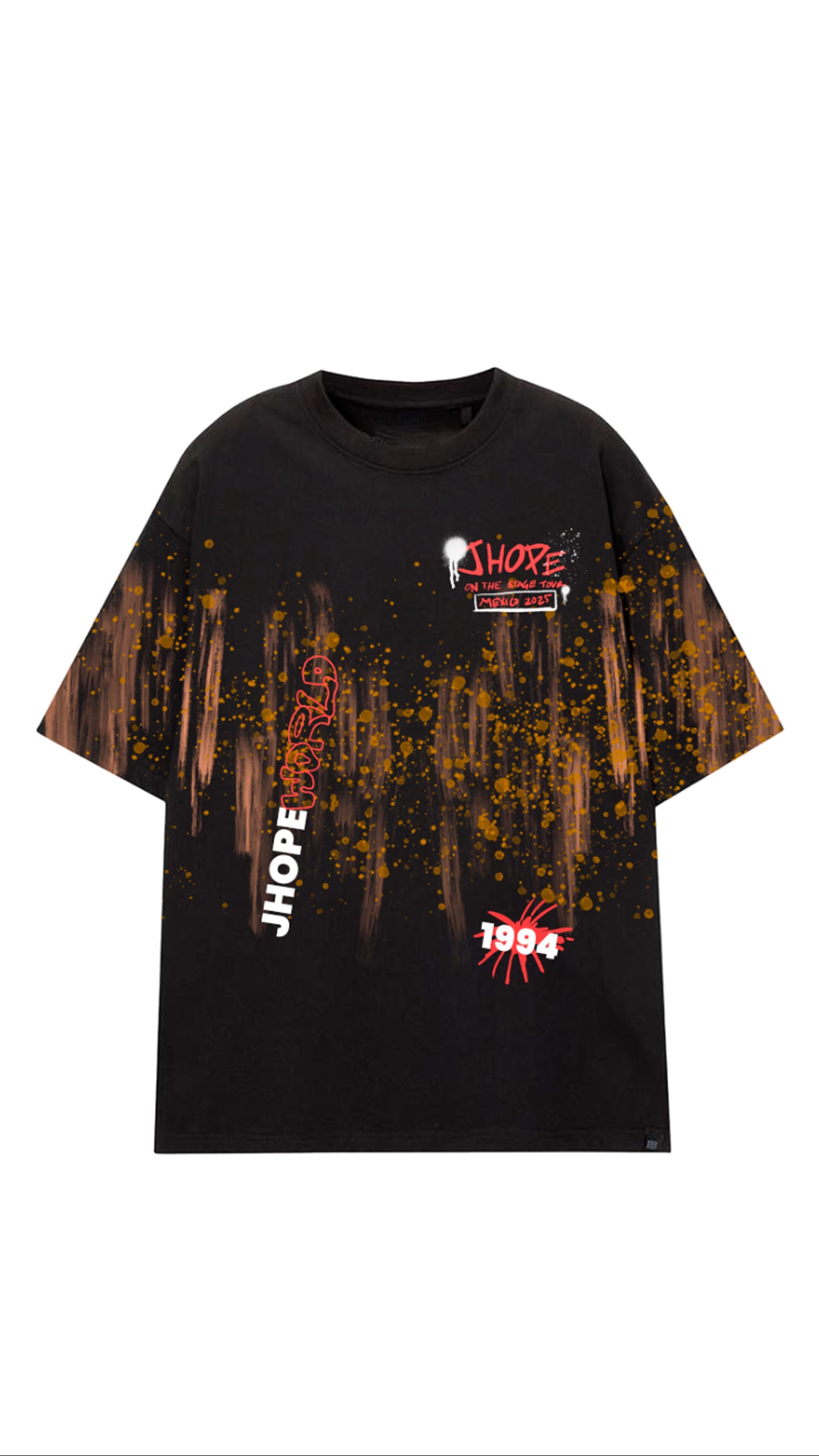 Jhope On the Stage Playera Oversize Tie Dye