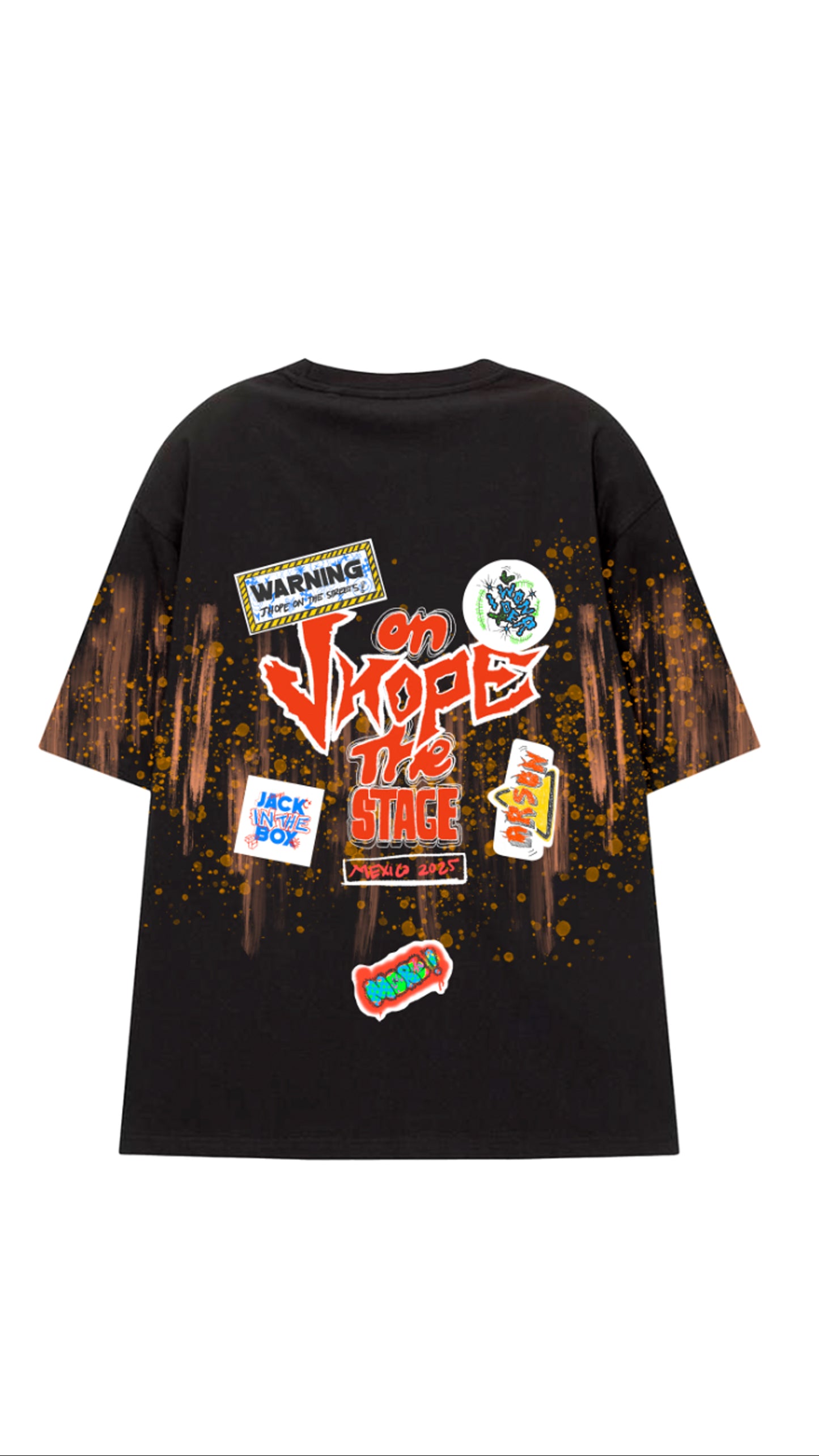 Jhope On the Stage Playera Oversize Tie Dye
