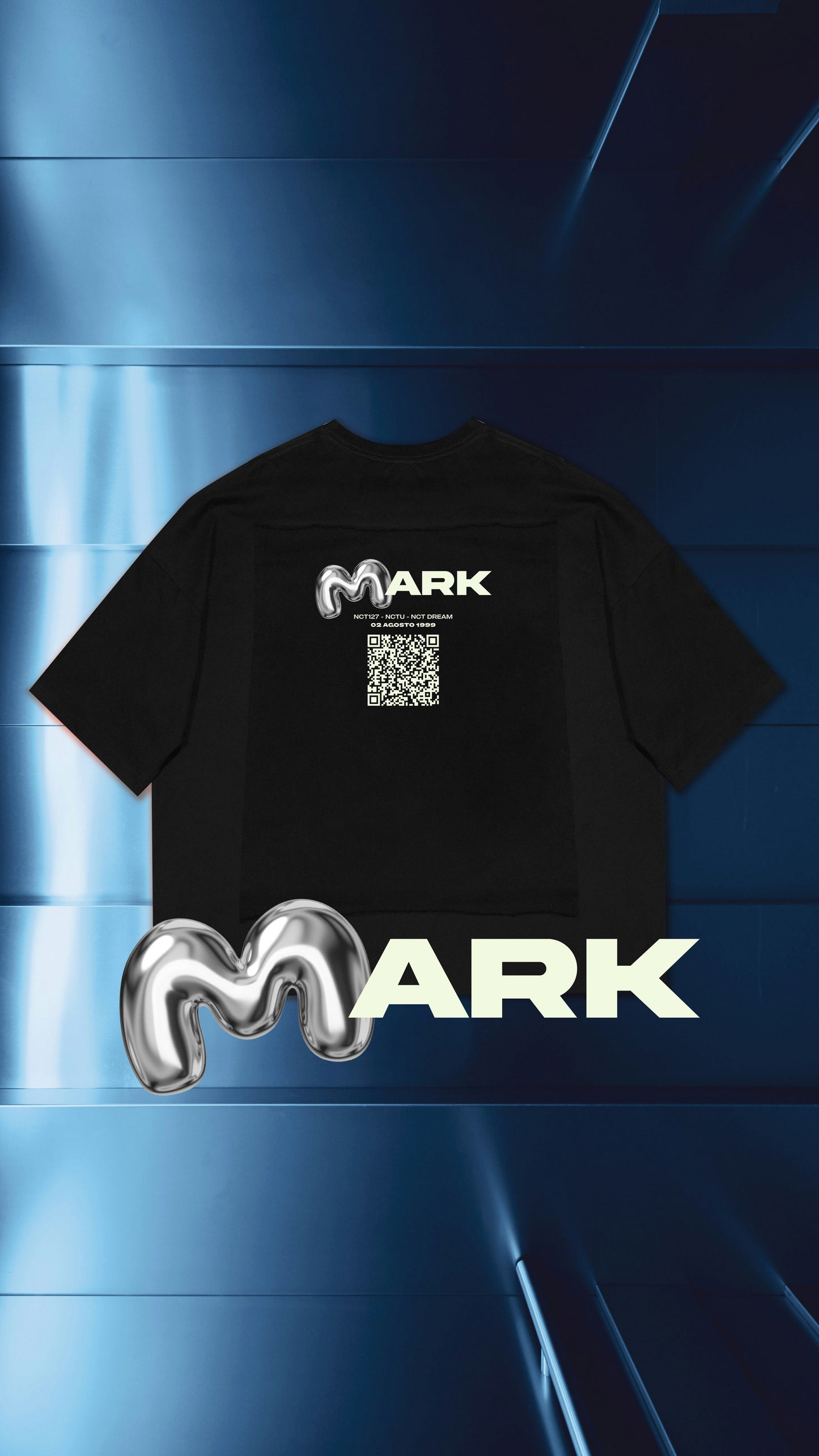 Mark Nct127 Playera Retrato