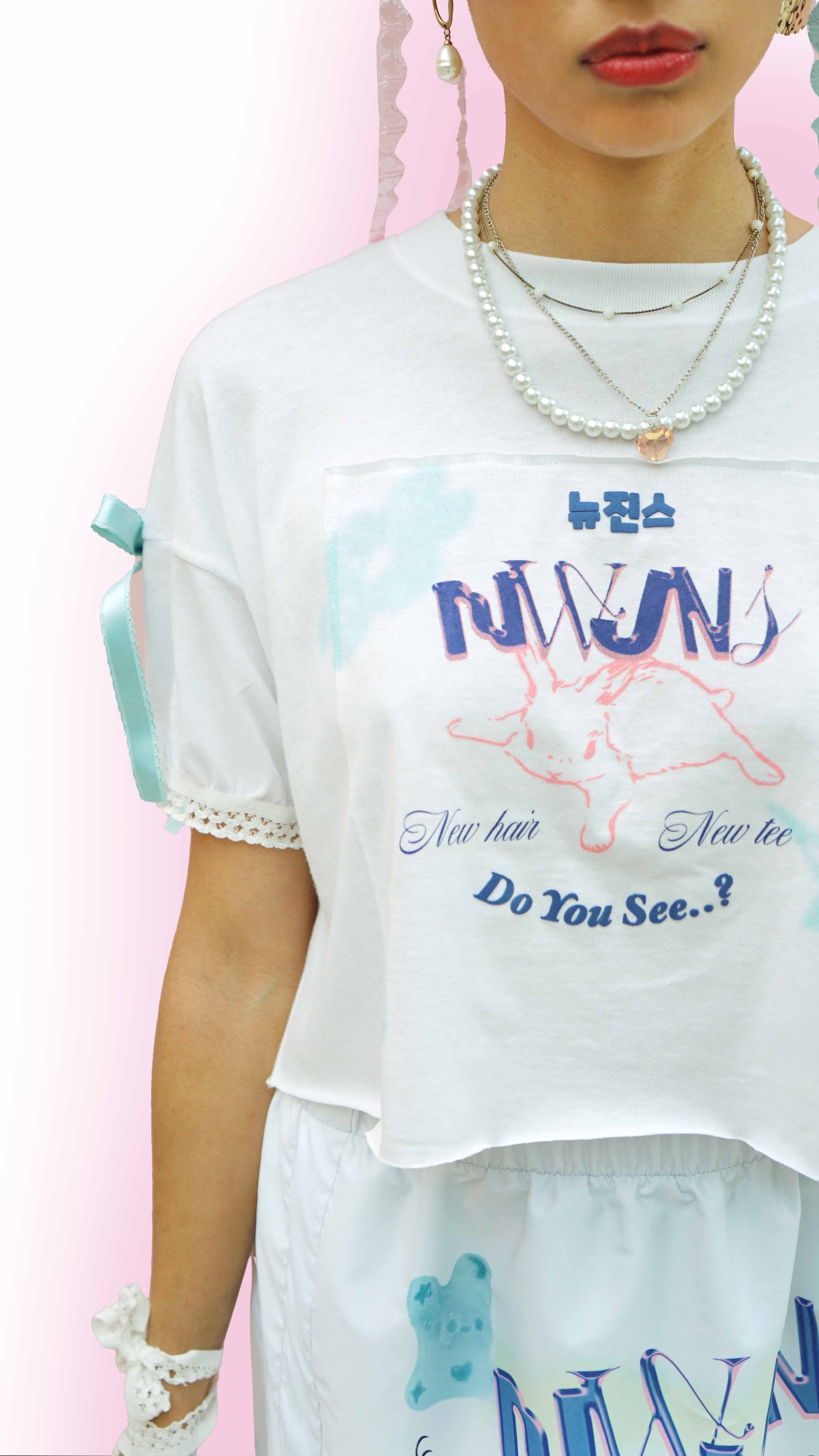 Newjeans Playera Crop