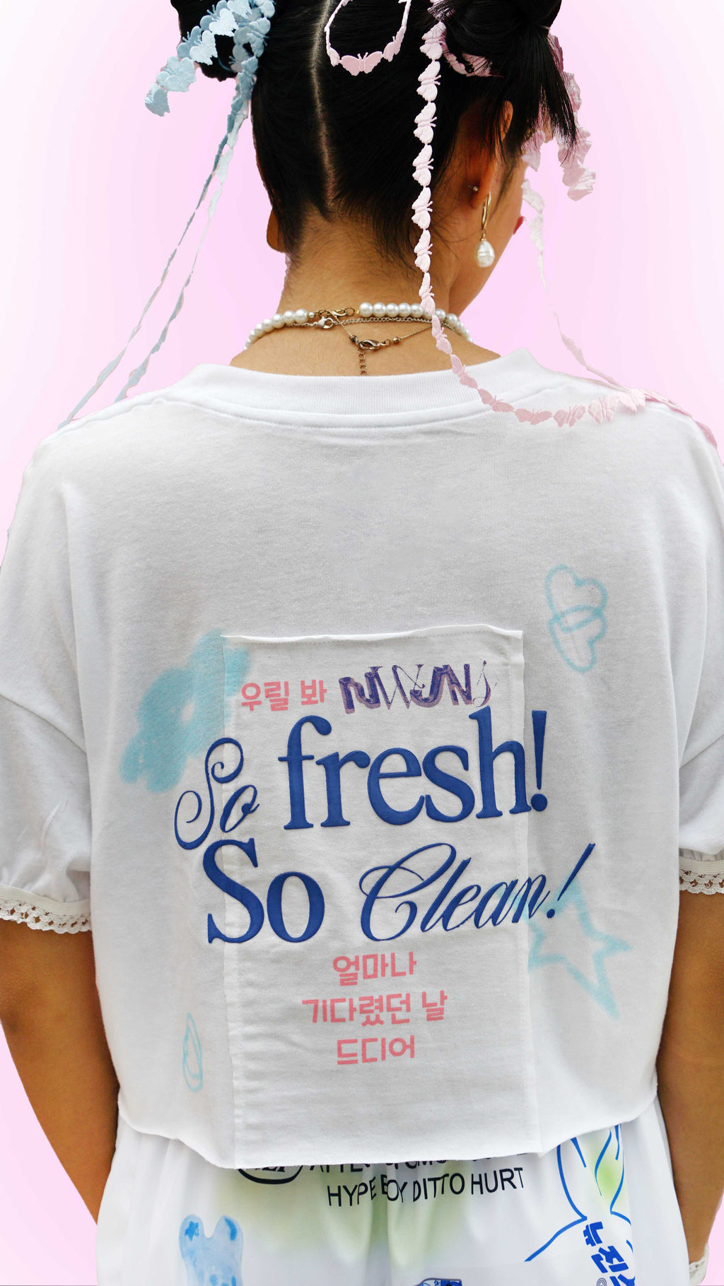 Newjeans Playera Crop