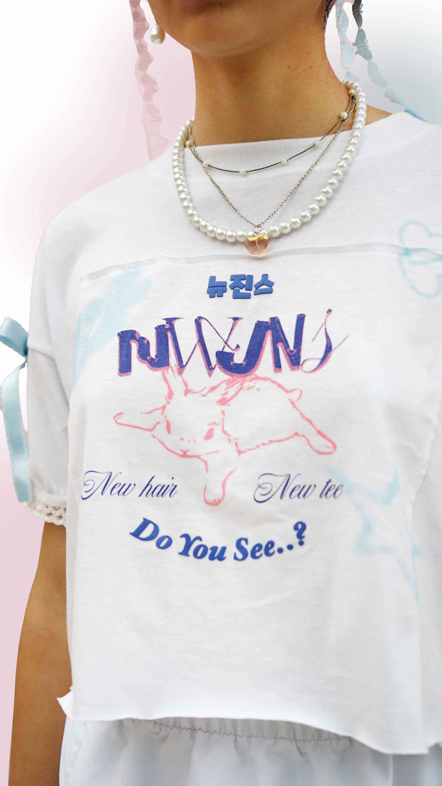 Newjeans Playera Crop