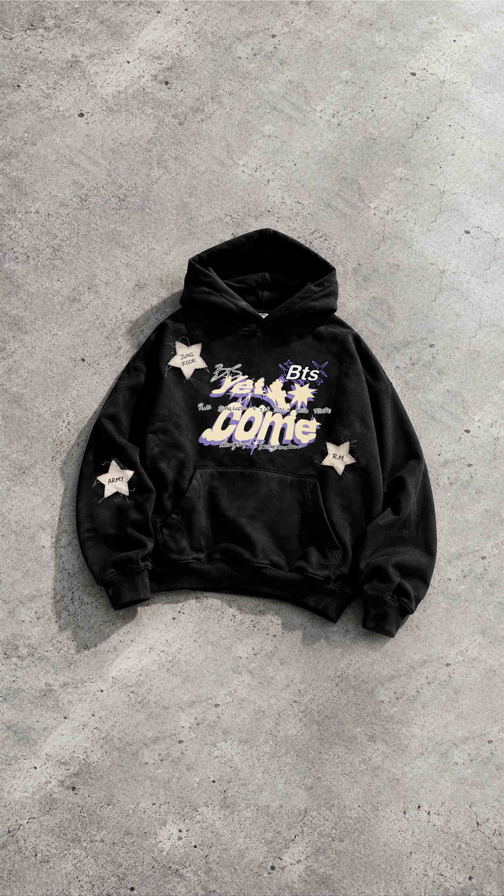 BTS Army Hoodie Sudadera con Gorro