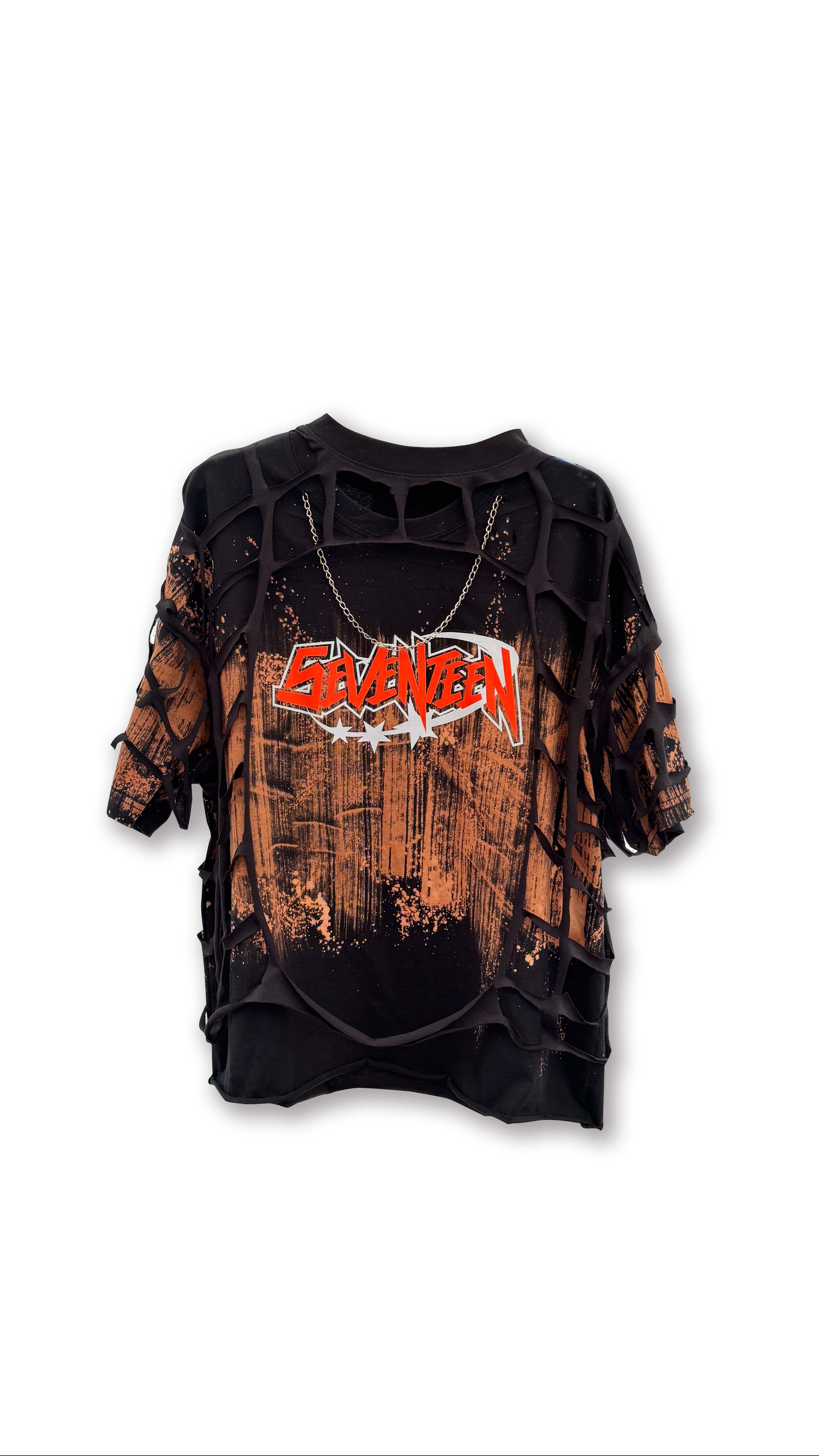 Playera Tie Dye Oversize (Stray Kids, Seventeen, Ateez)