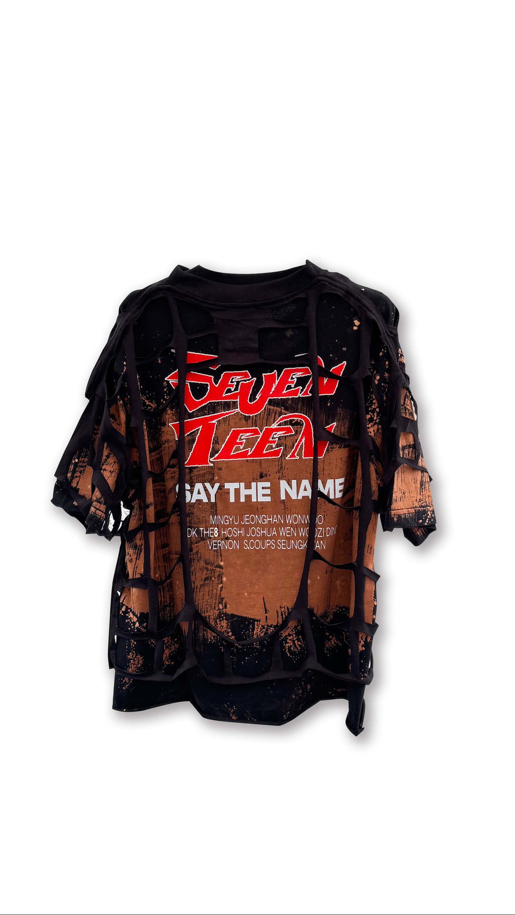 Playera Tie Dye Oversize (Stray Kids, Seventeen, Ateez)