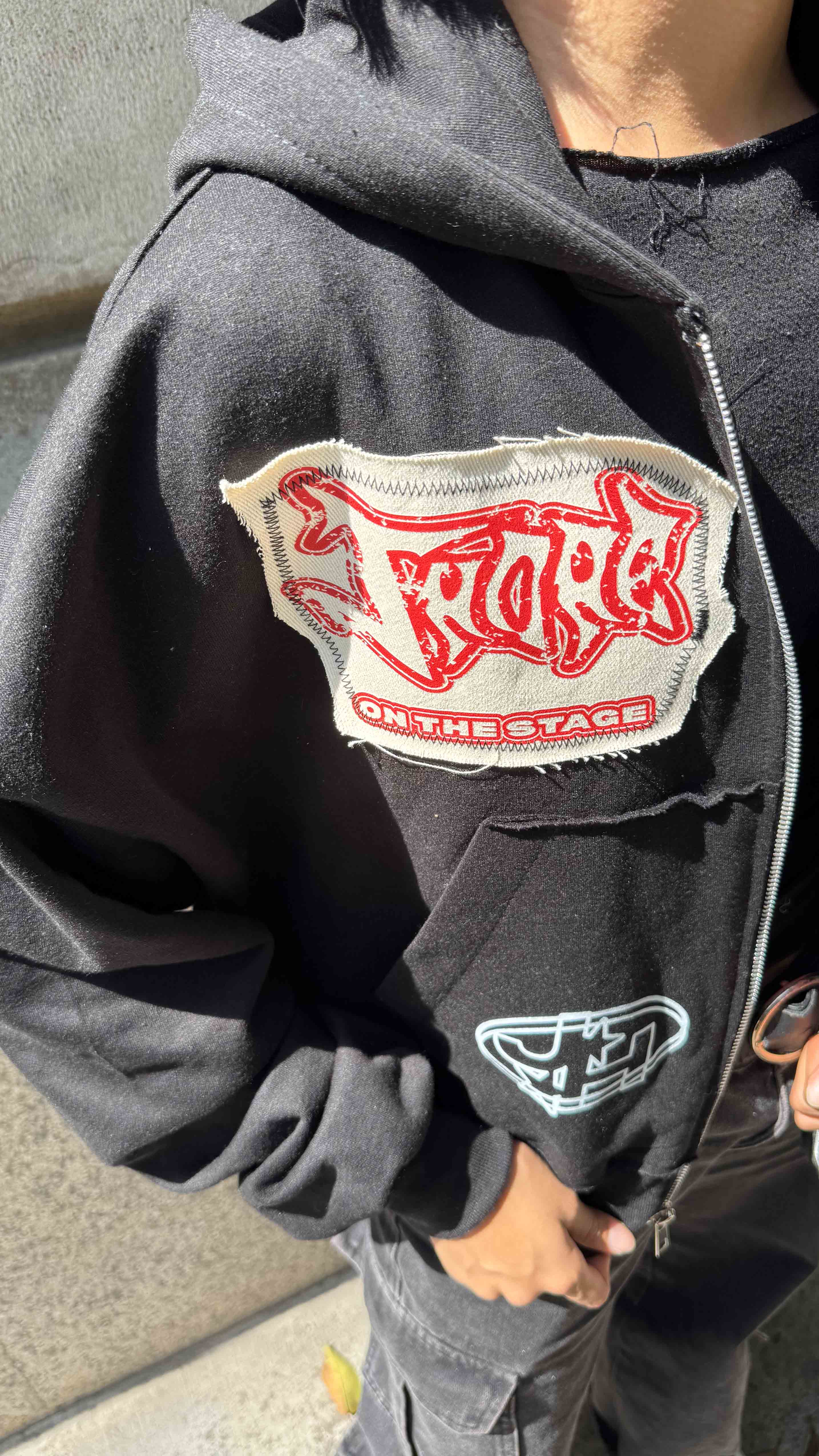 Jhope On The Stage Hoodie (Grunge Version)