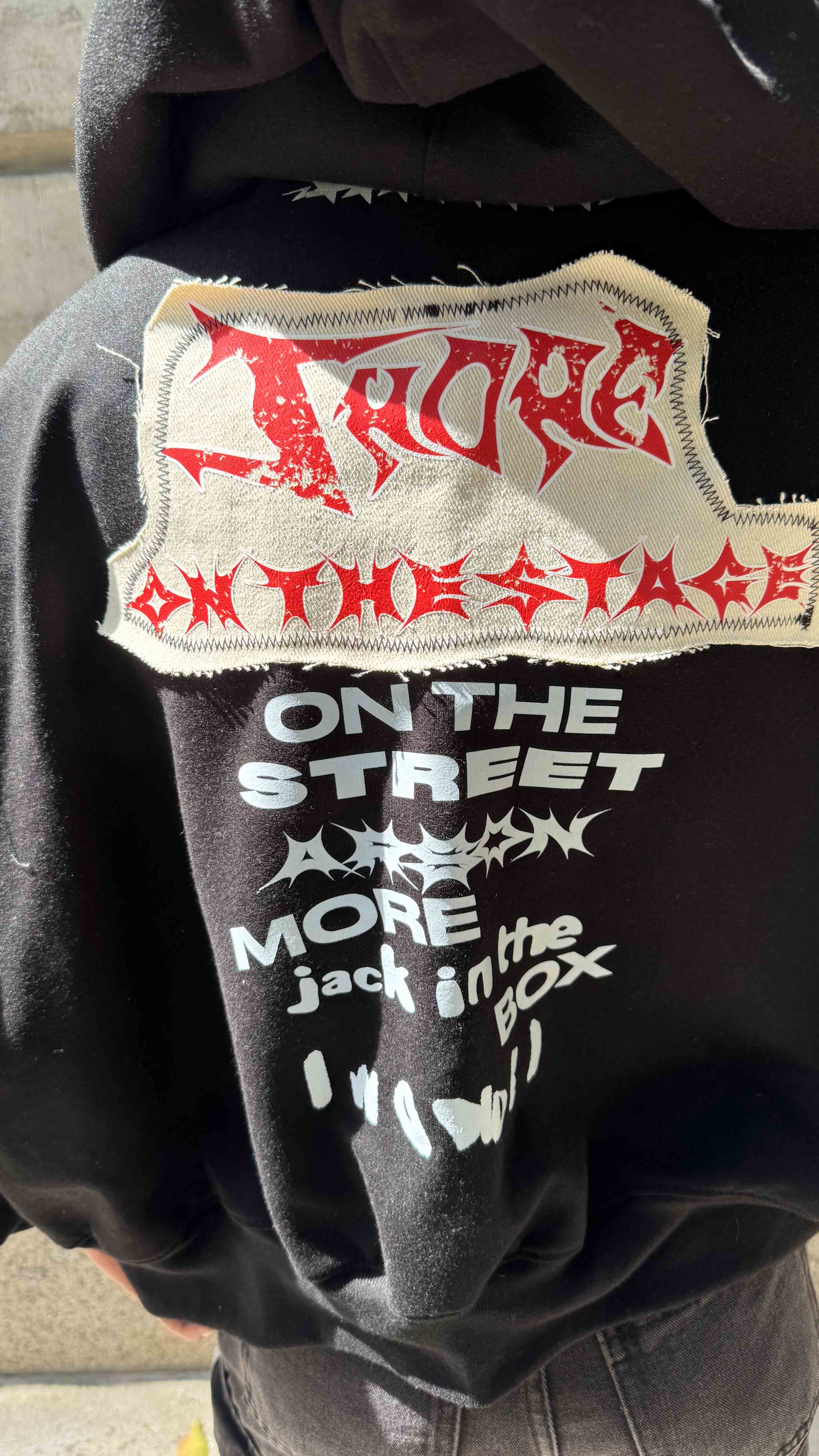 Jhope On The Stage Hoodie (Grunge Version)