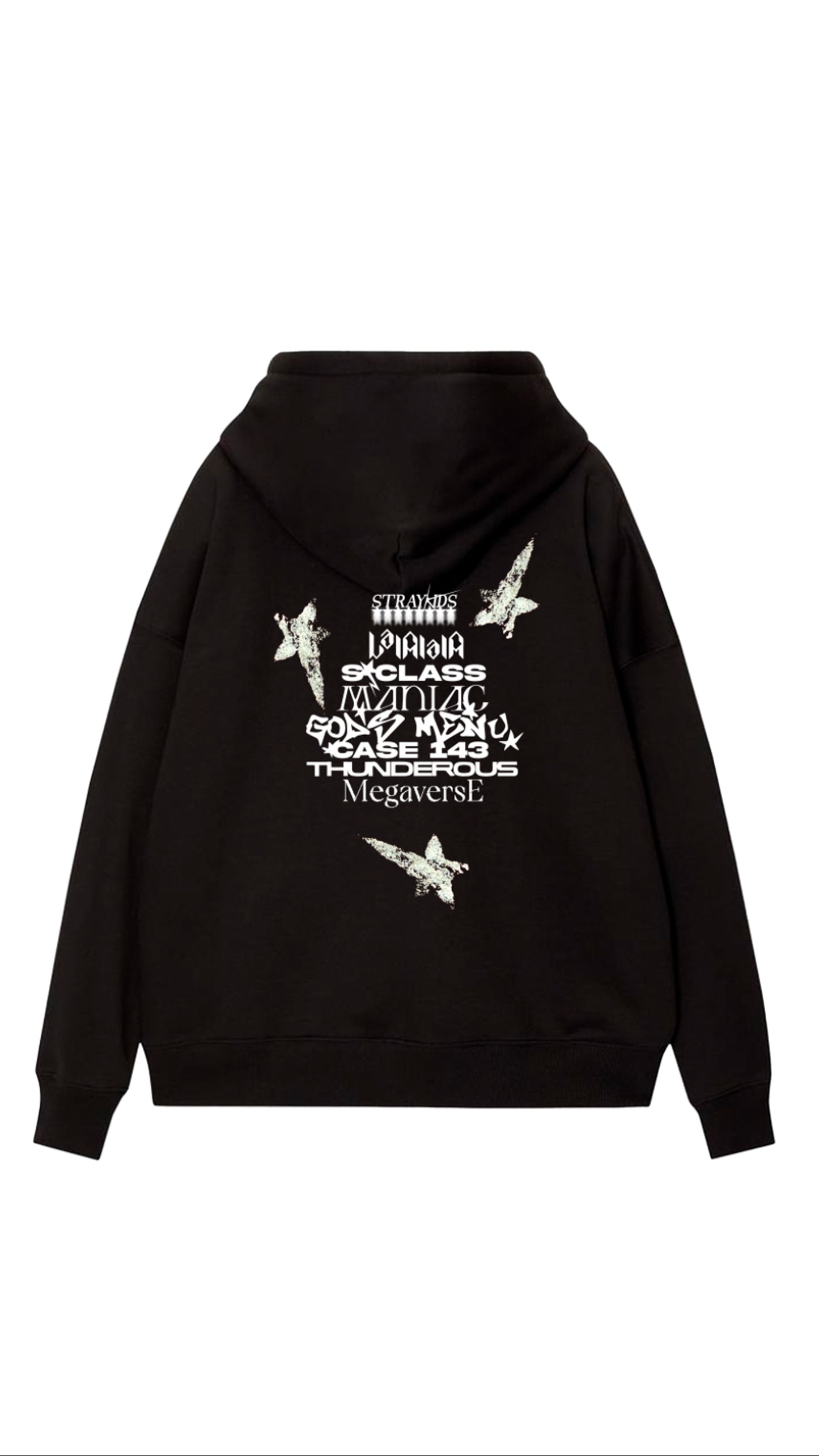 Stray Kids Foil Star Hoodie