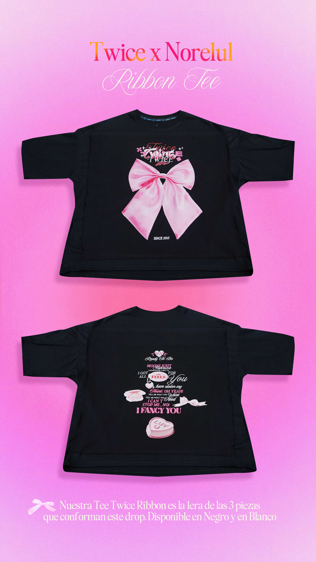 Twice Playera Moño