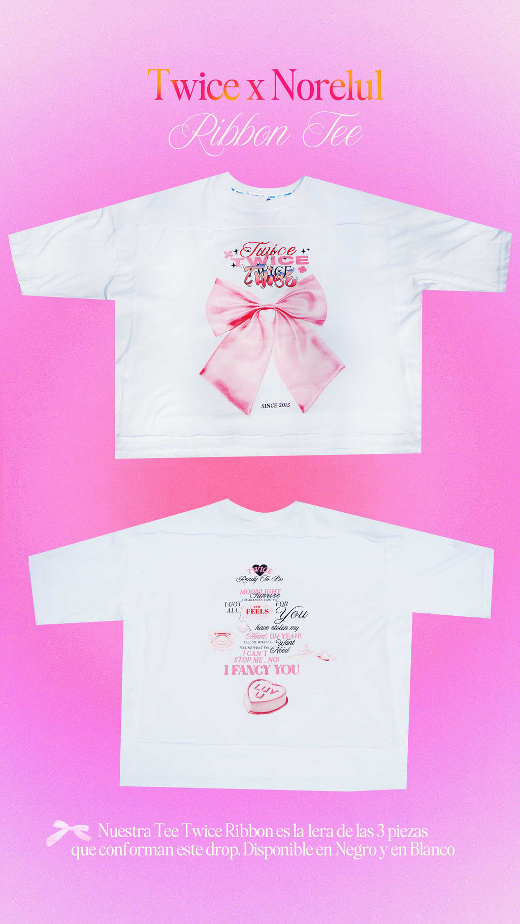 Twice Playera Moño