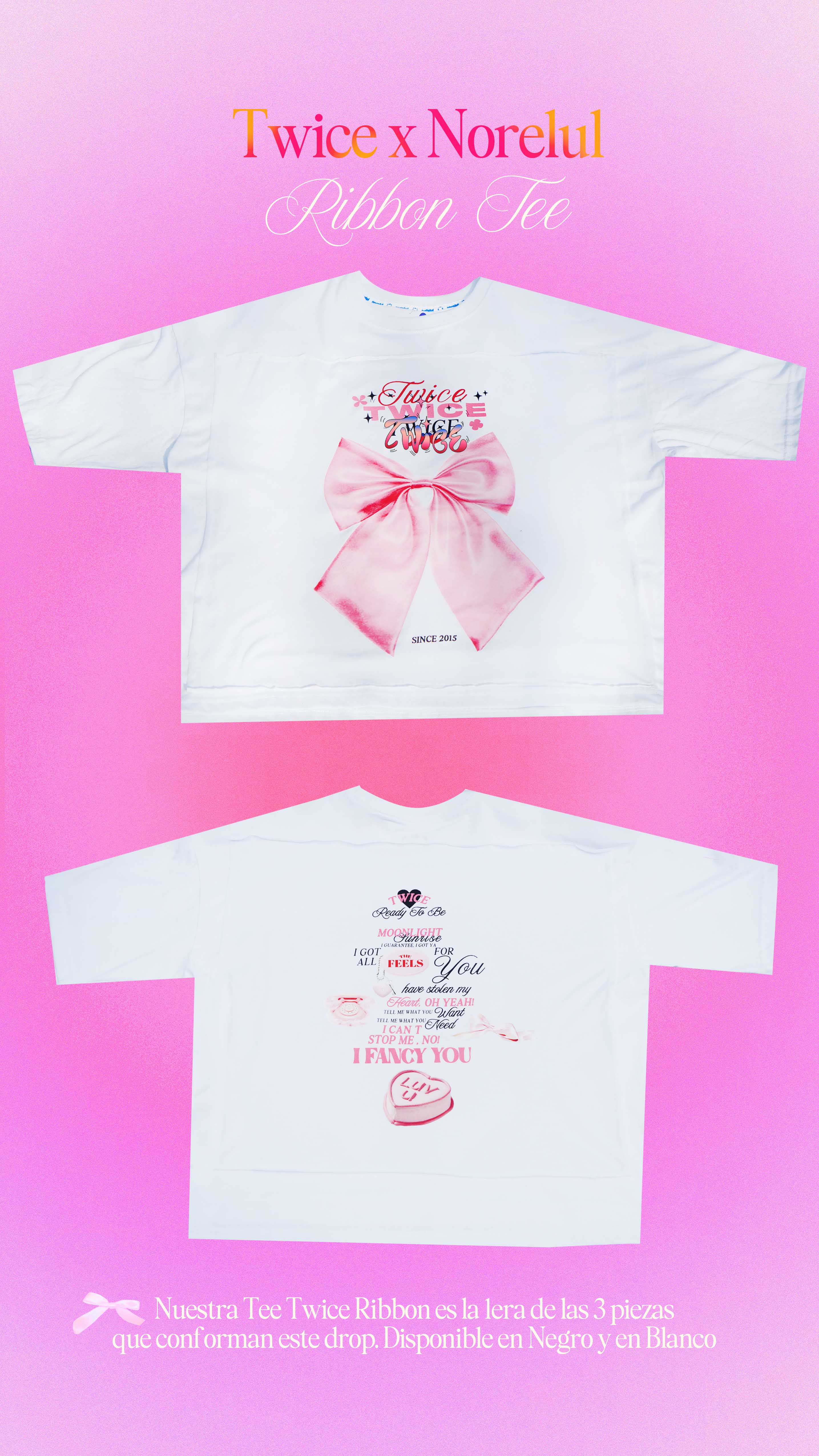 Twice Playera Moño
