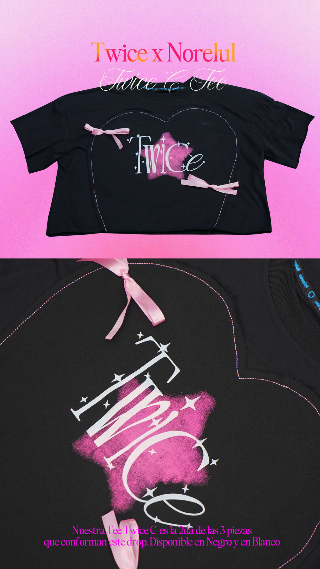 Twice Playera Crop