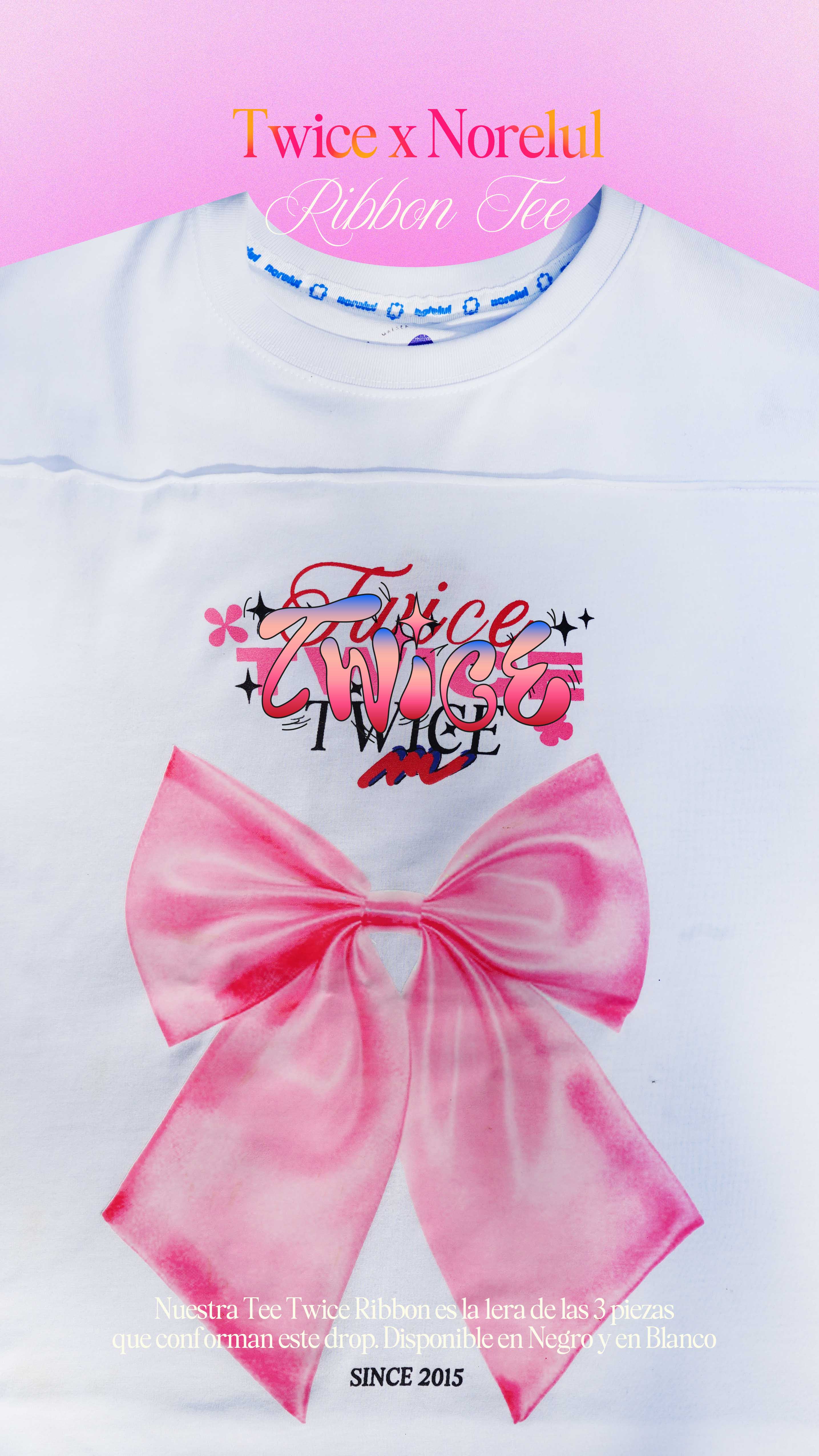 Twice Playera Moño