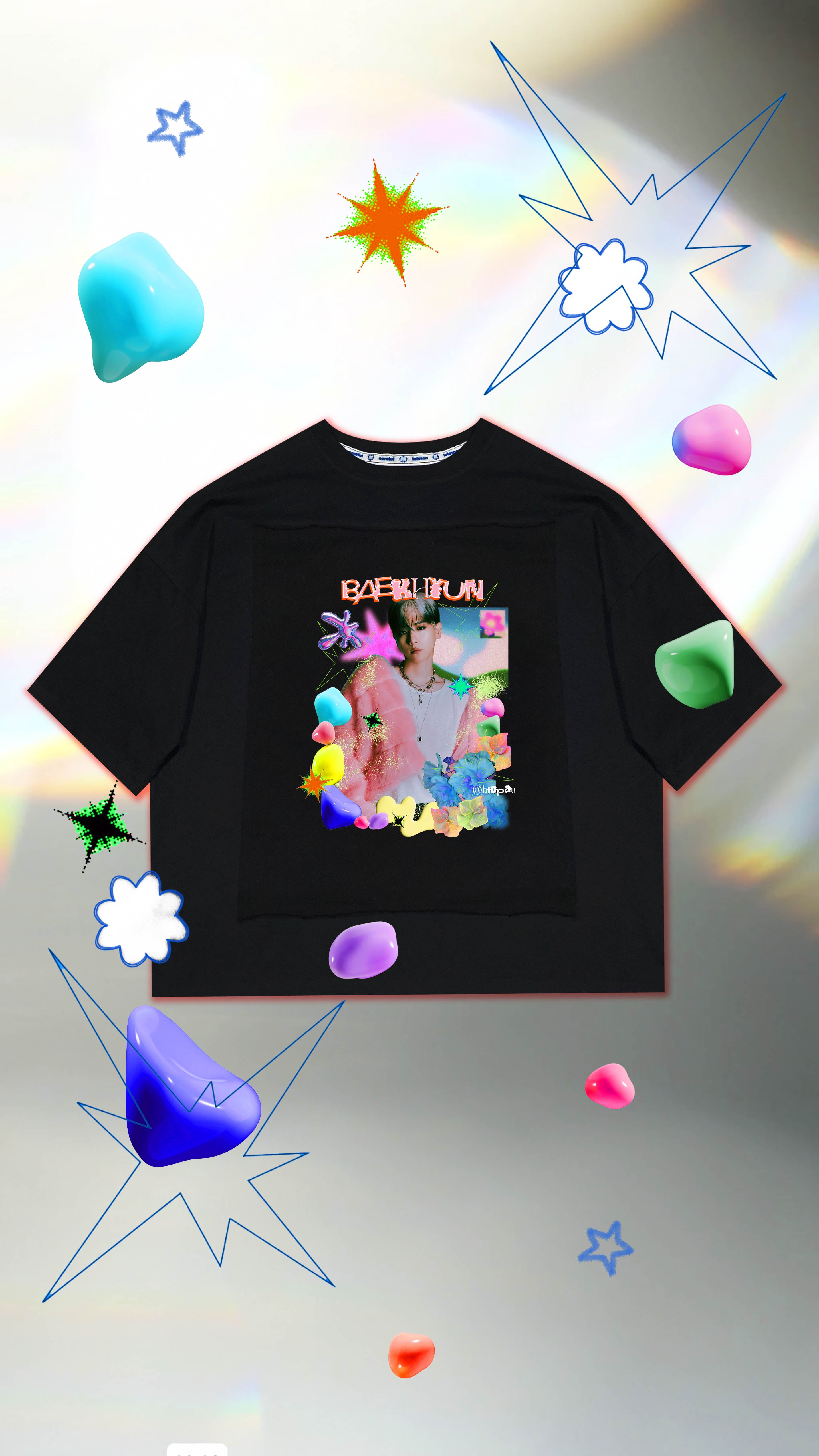 Baekhyun Exo Playera Retrato