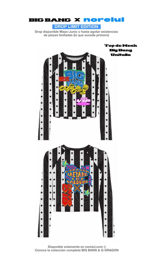 Playera de Mesh Big Bang Edición Limitada