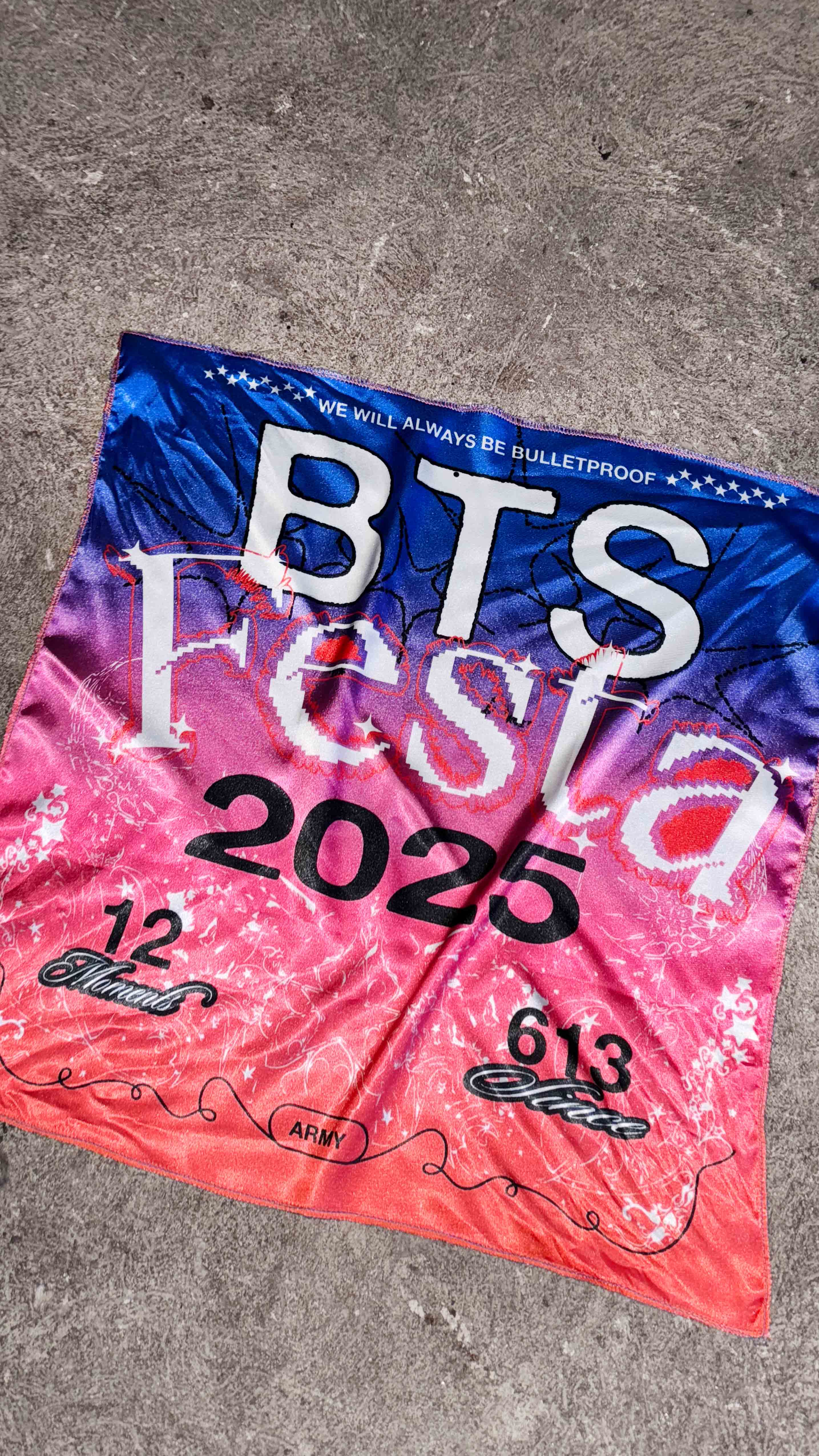 Bandana BTS Festa 2025