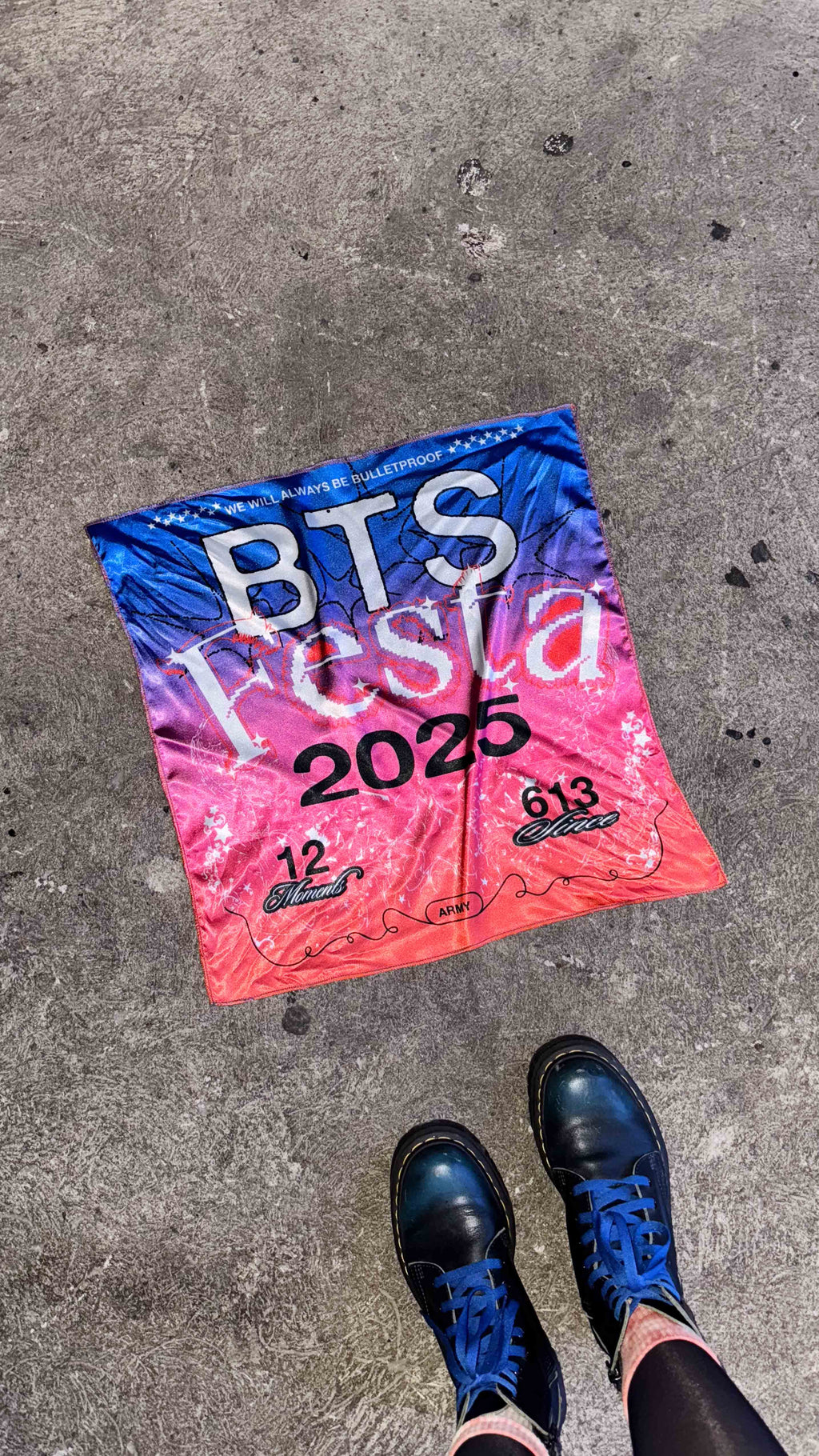Bandana BTS Festa 2025