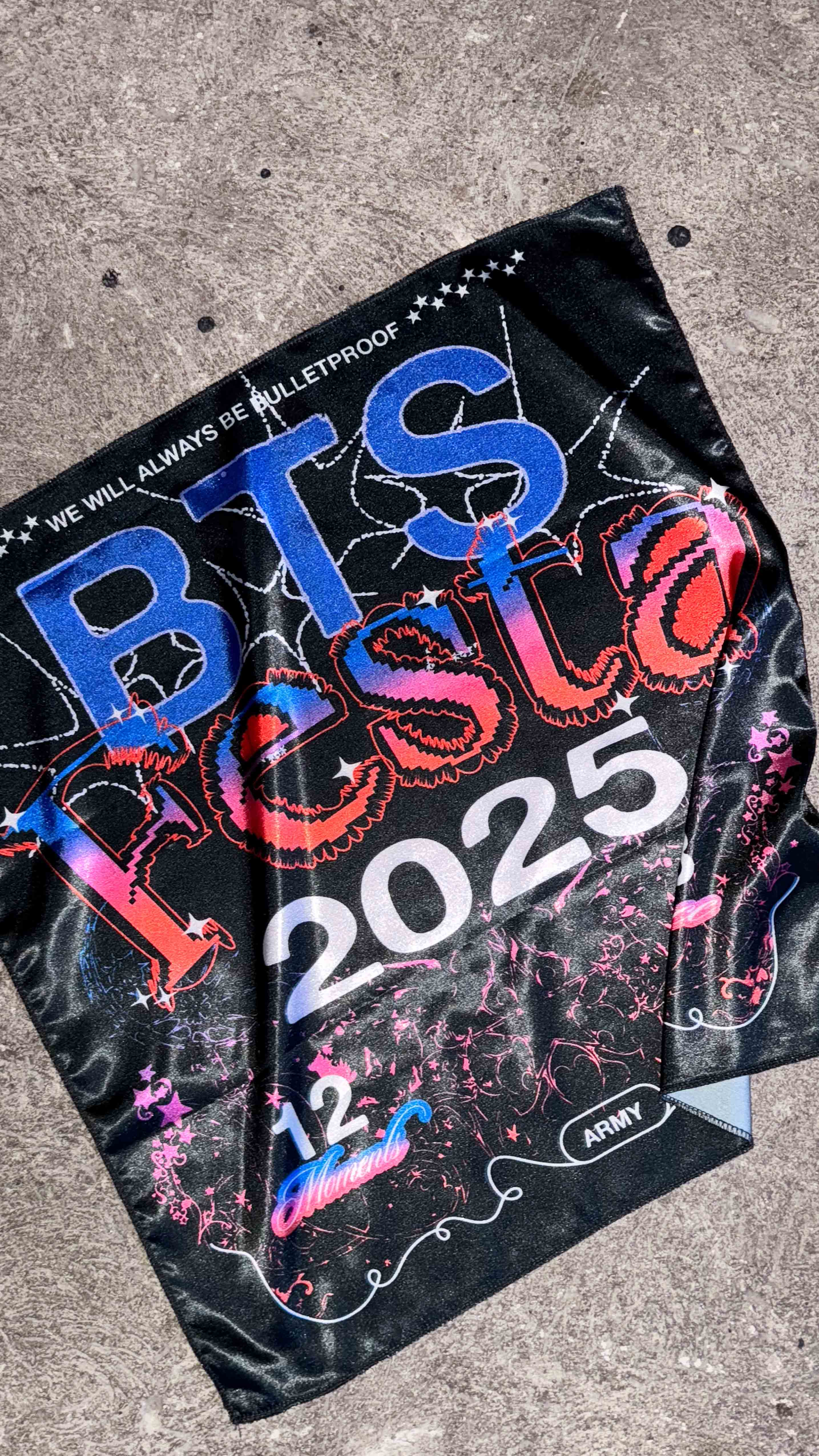 Bandana BTS Festa 2025