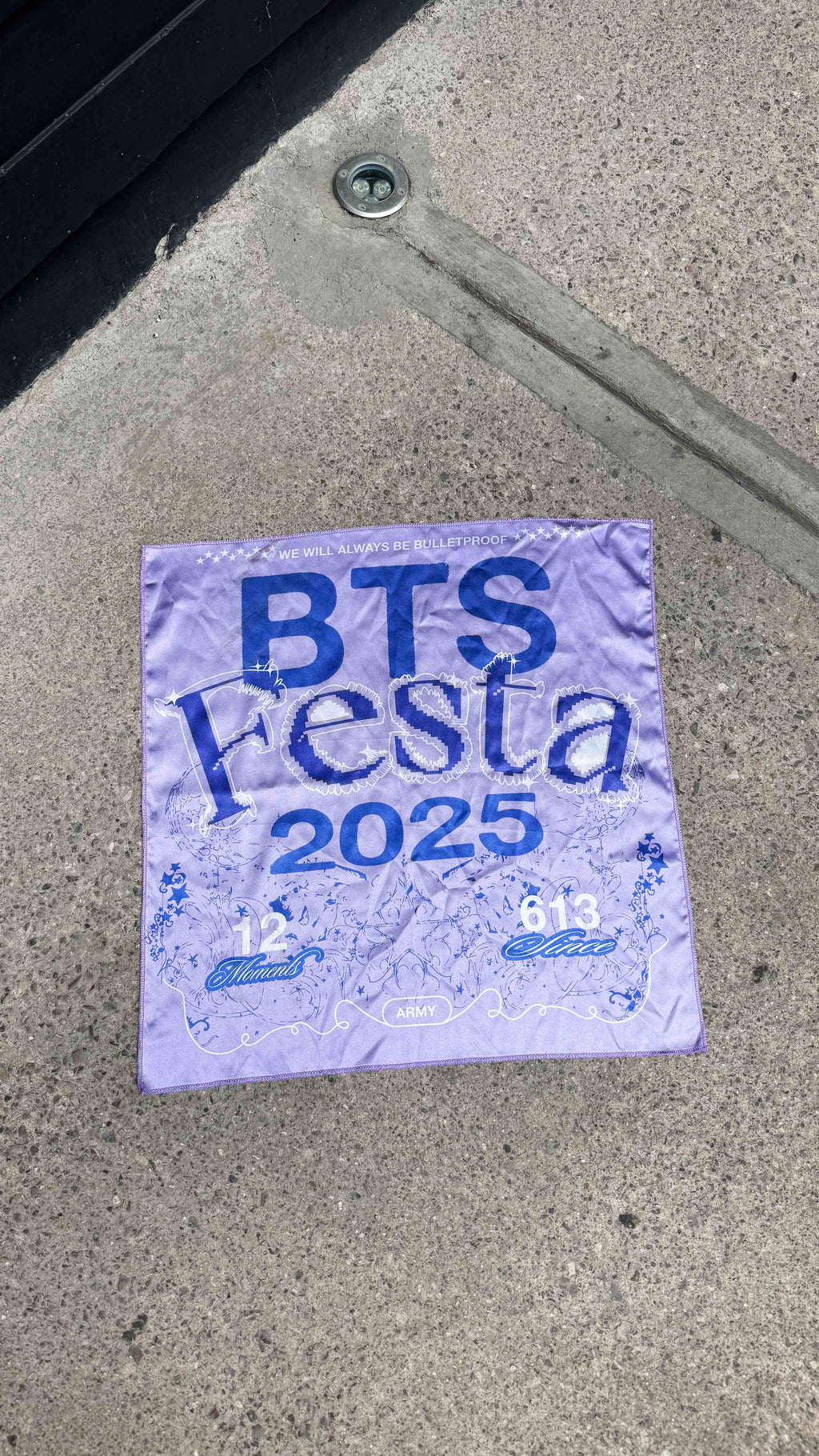 Bandana BTS Festa 2025