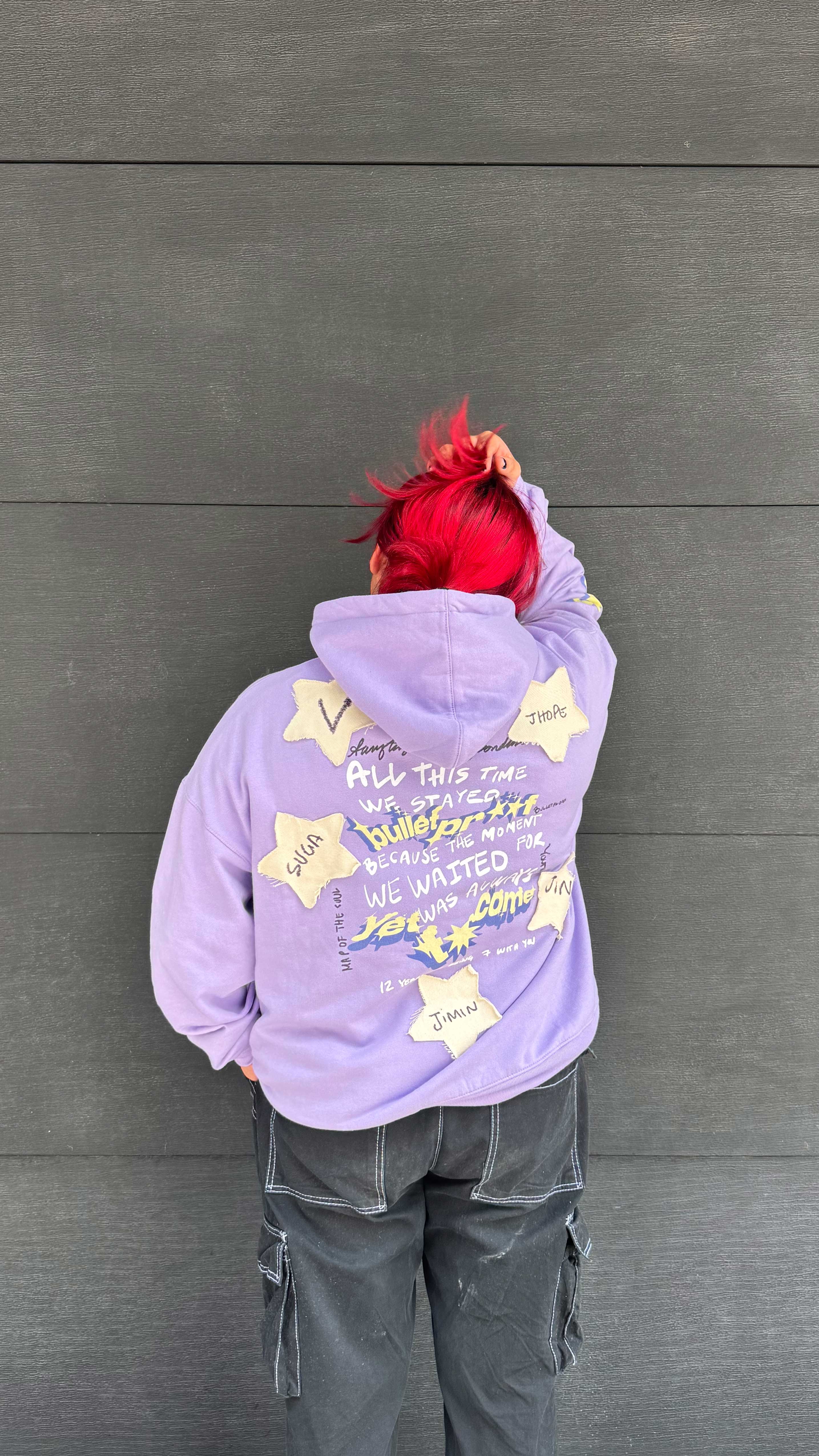 Bts Festa Hoodie Sudadera Con Gorro