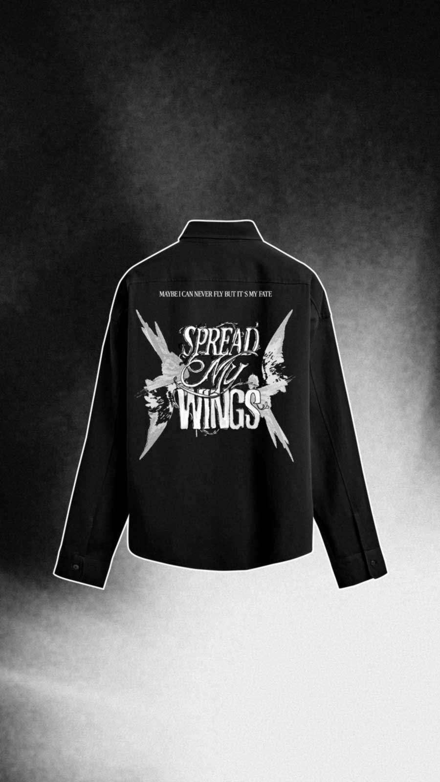 Spread my Wings Camisa Oversize | WINGS Pt1