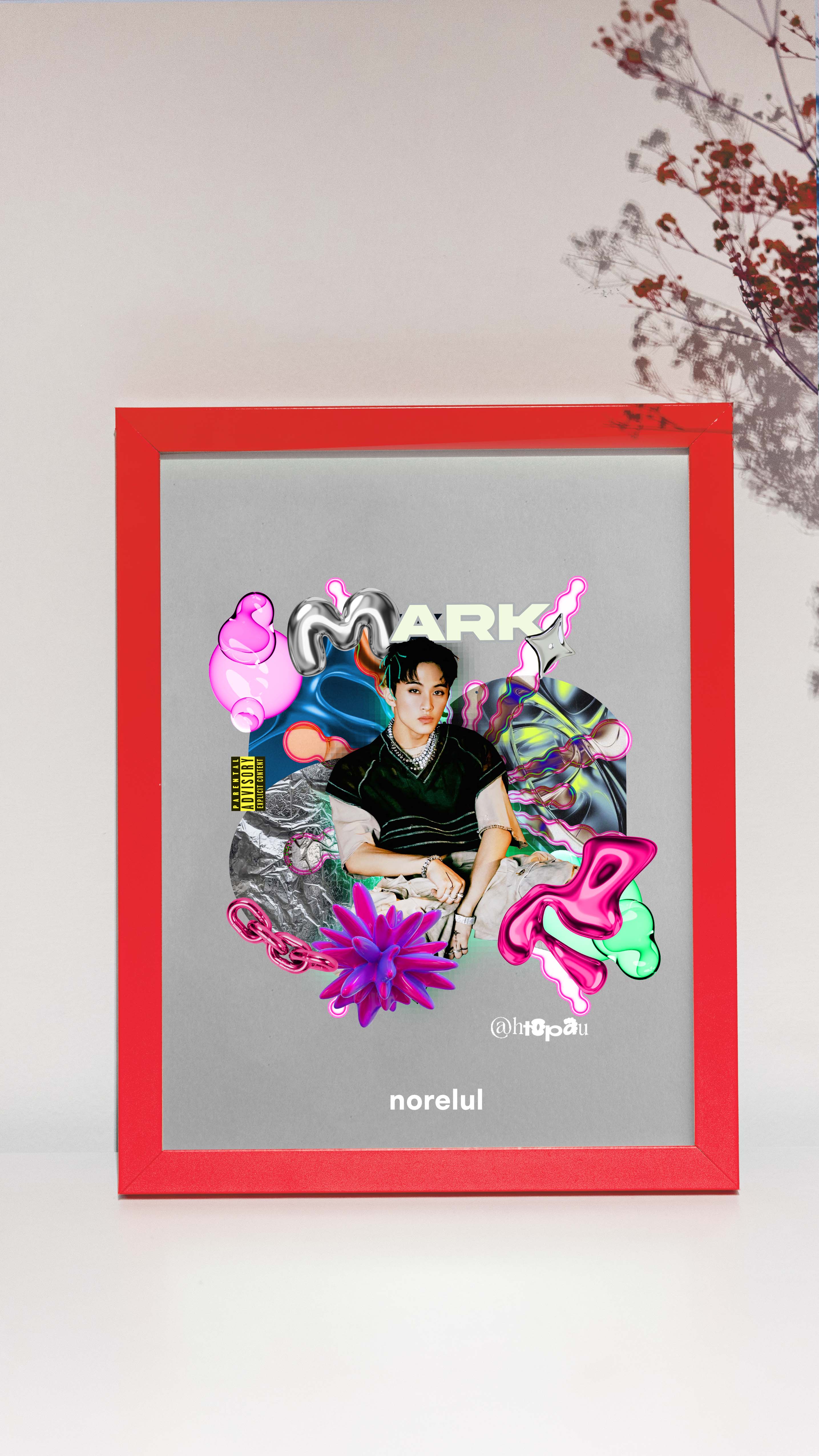 Kpop Idol Cuadro Colores