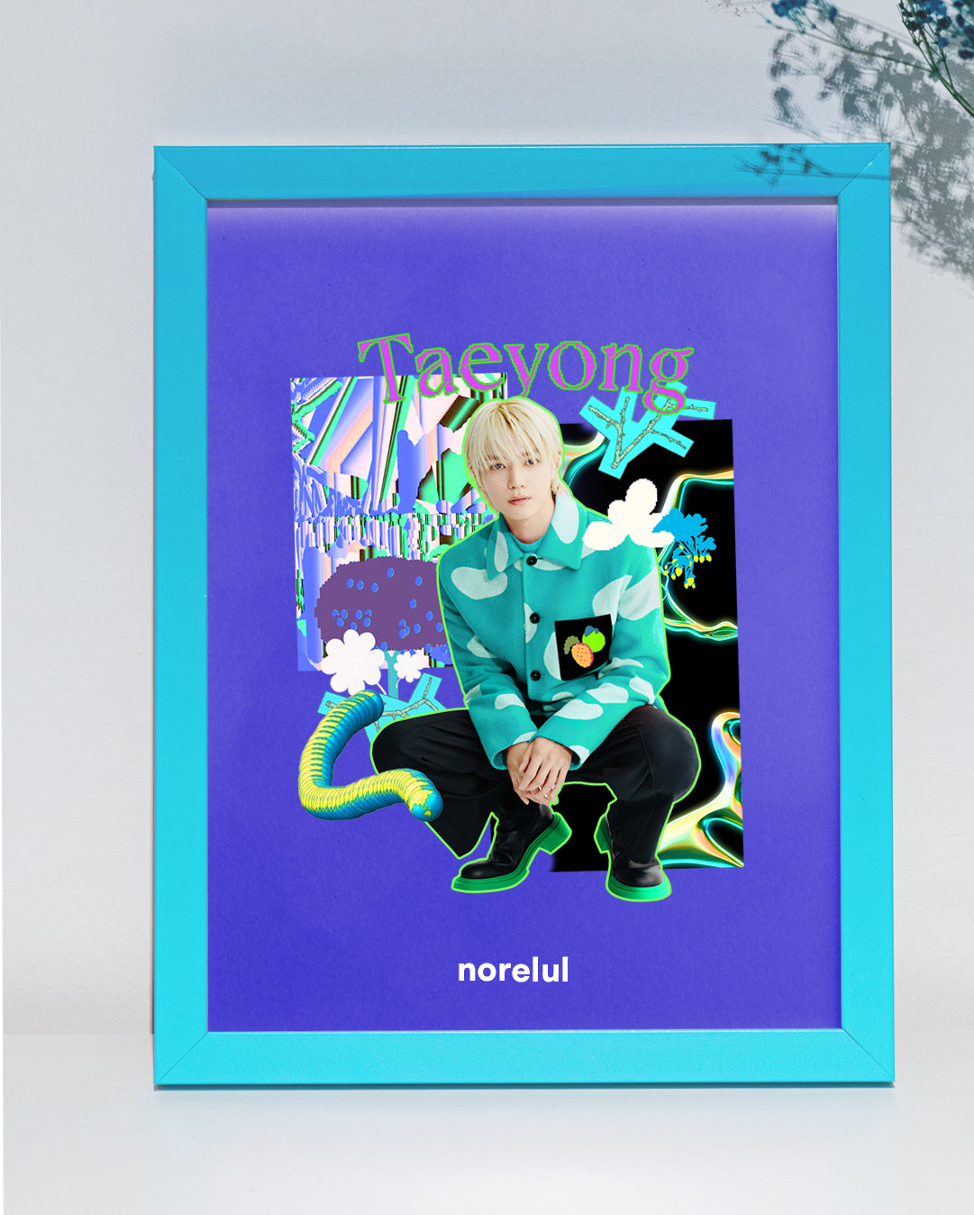 Kpop Idol Cuadro Colores