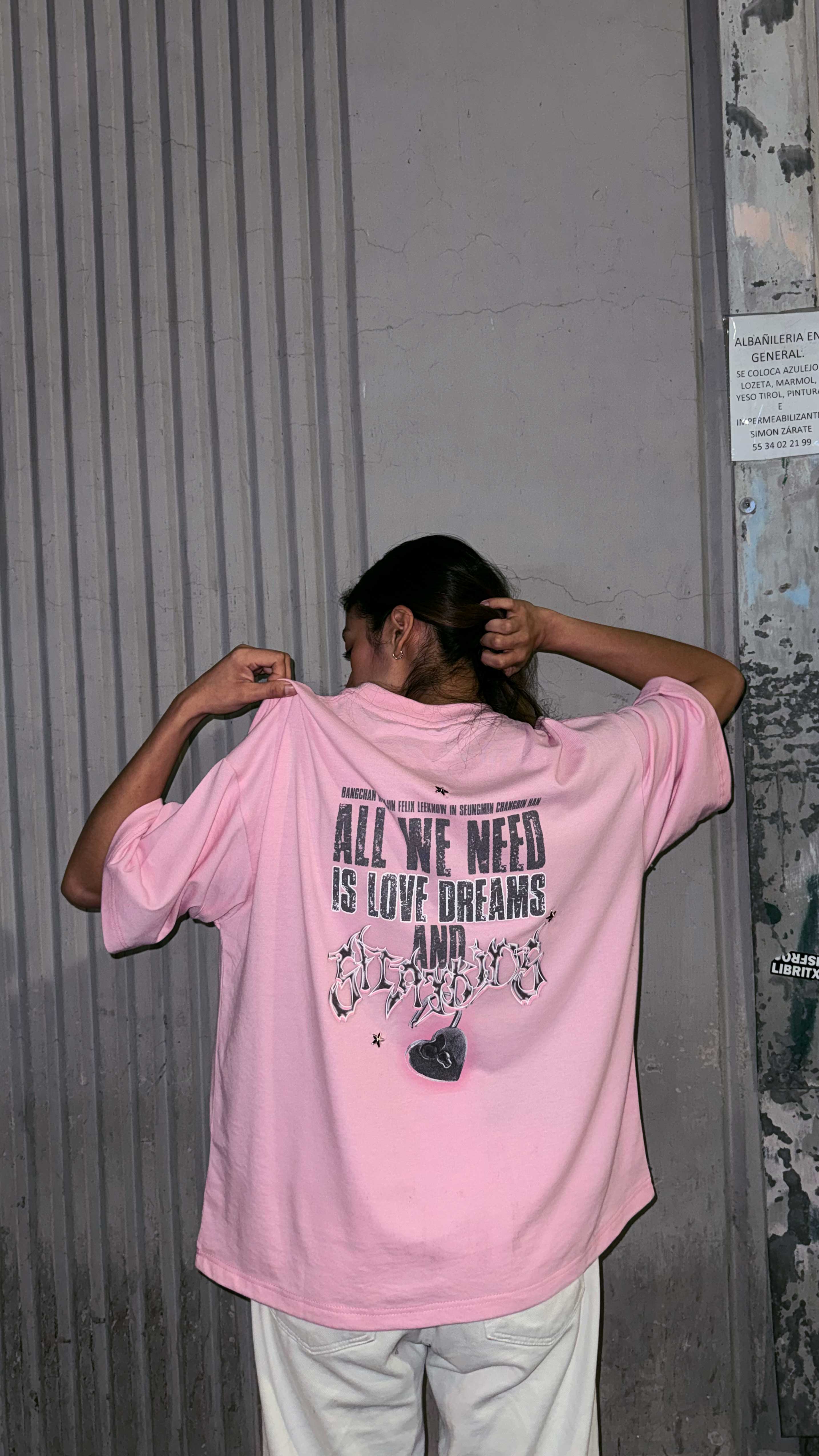 Stray Kids Do It Playera Oversize