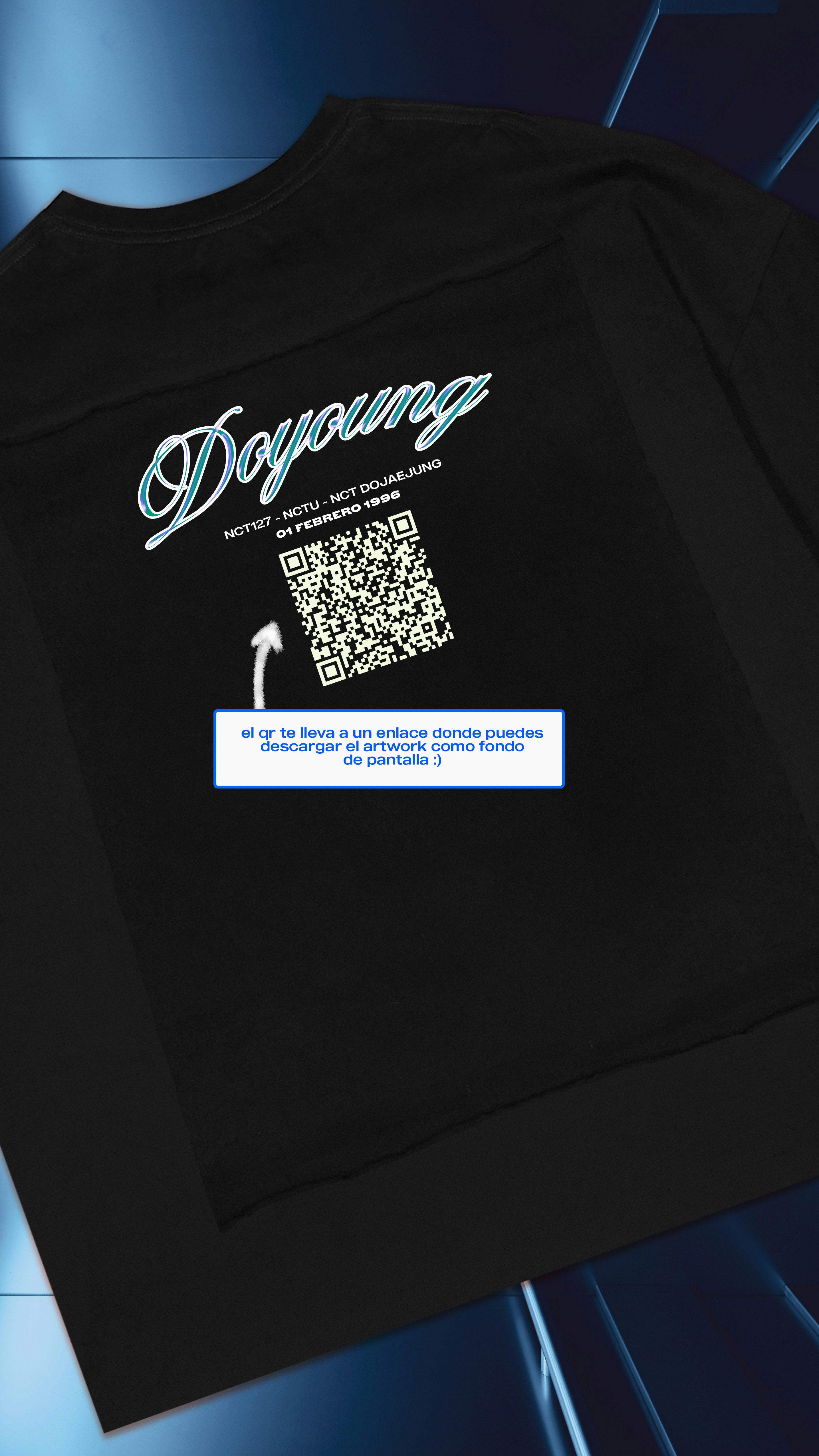 Doyoung Nct127 Playera Retrato