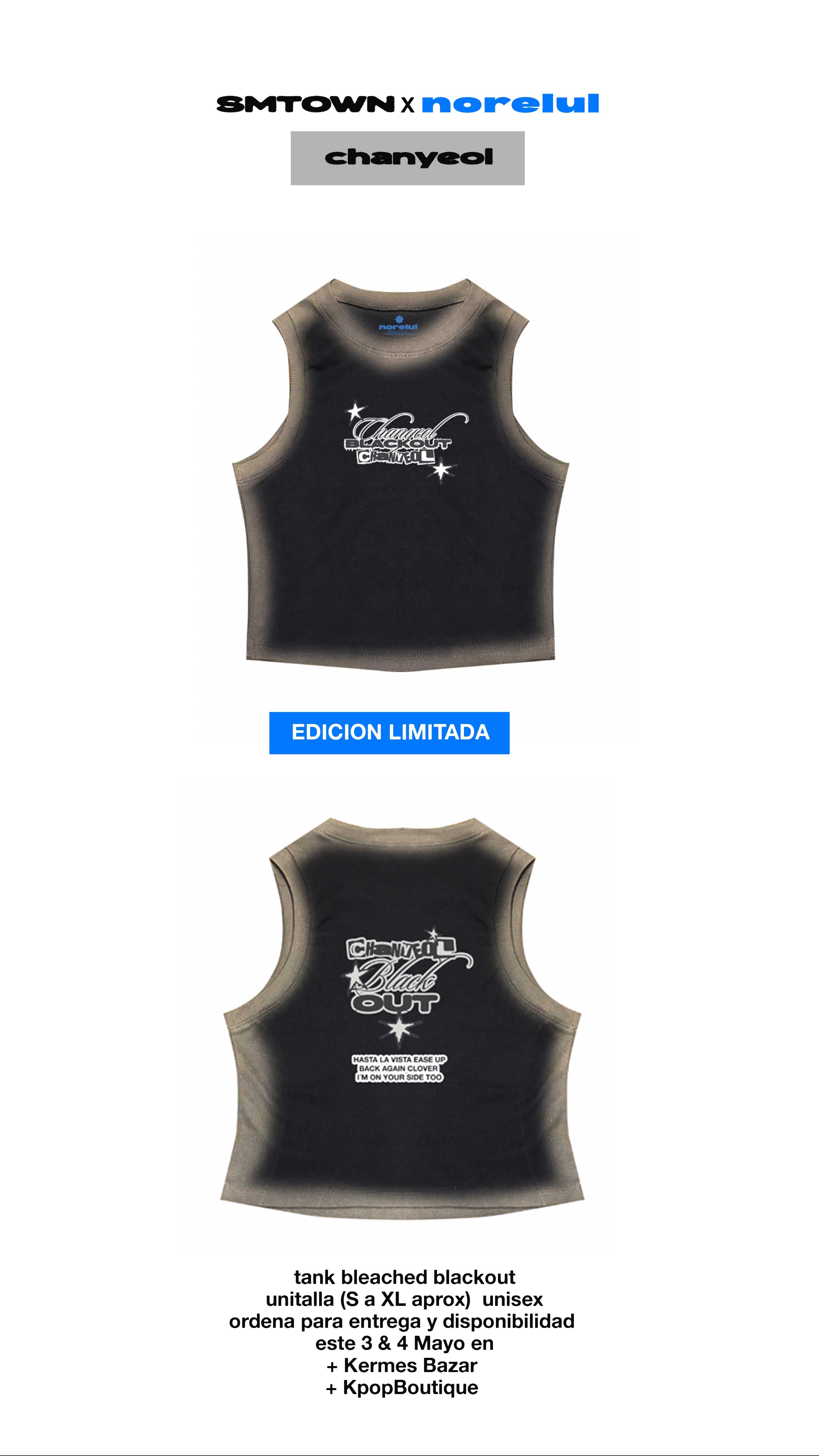 Exo / Nct127 Playera Tank Desteñida