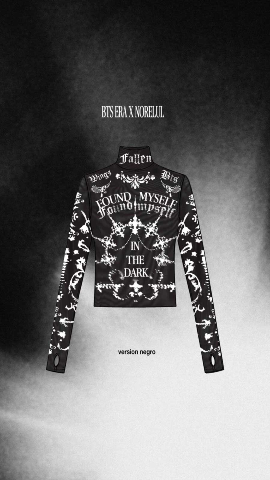 Fallen Angel Mesh | WINGS Pt 1 BTS