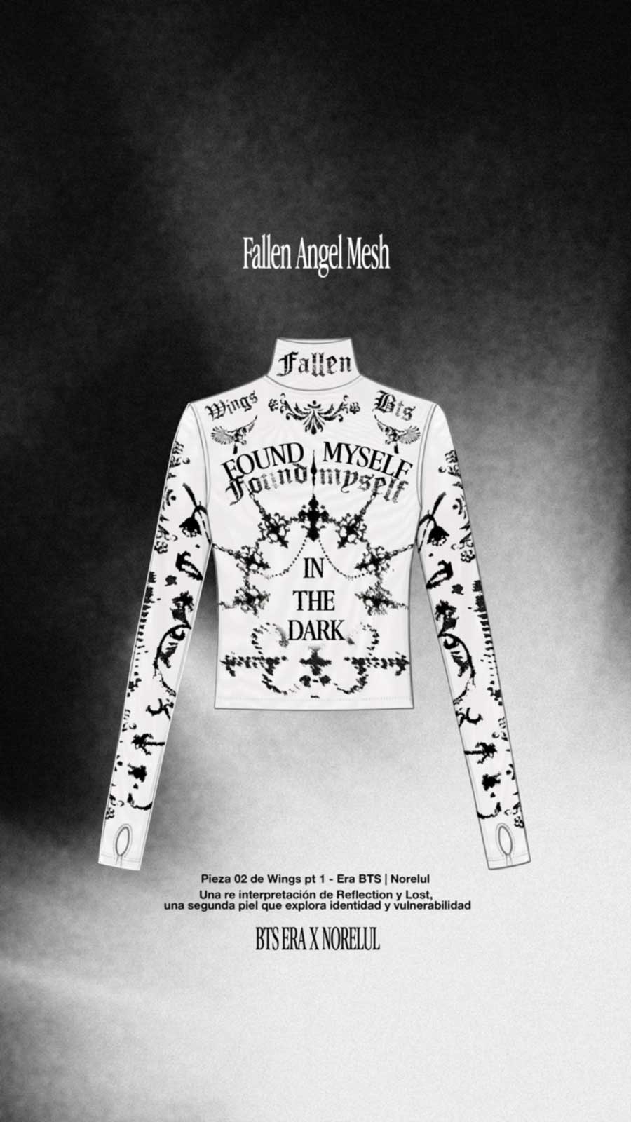 Fallen Angel Mesh | WINGS Pt 1 BTS