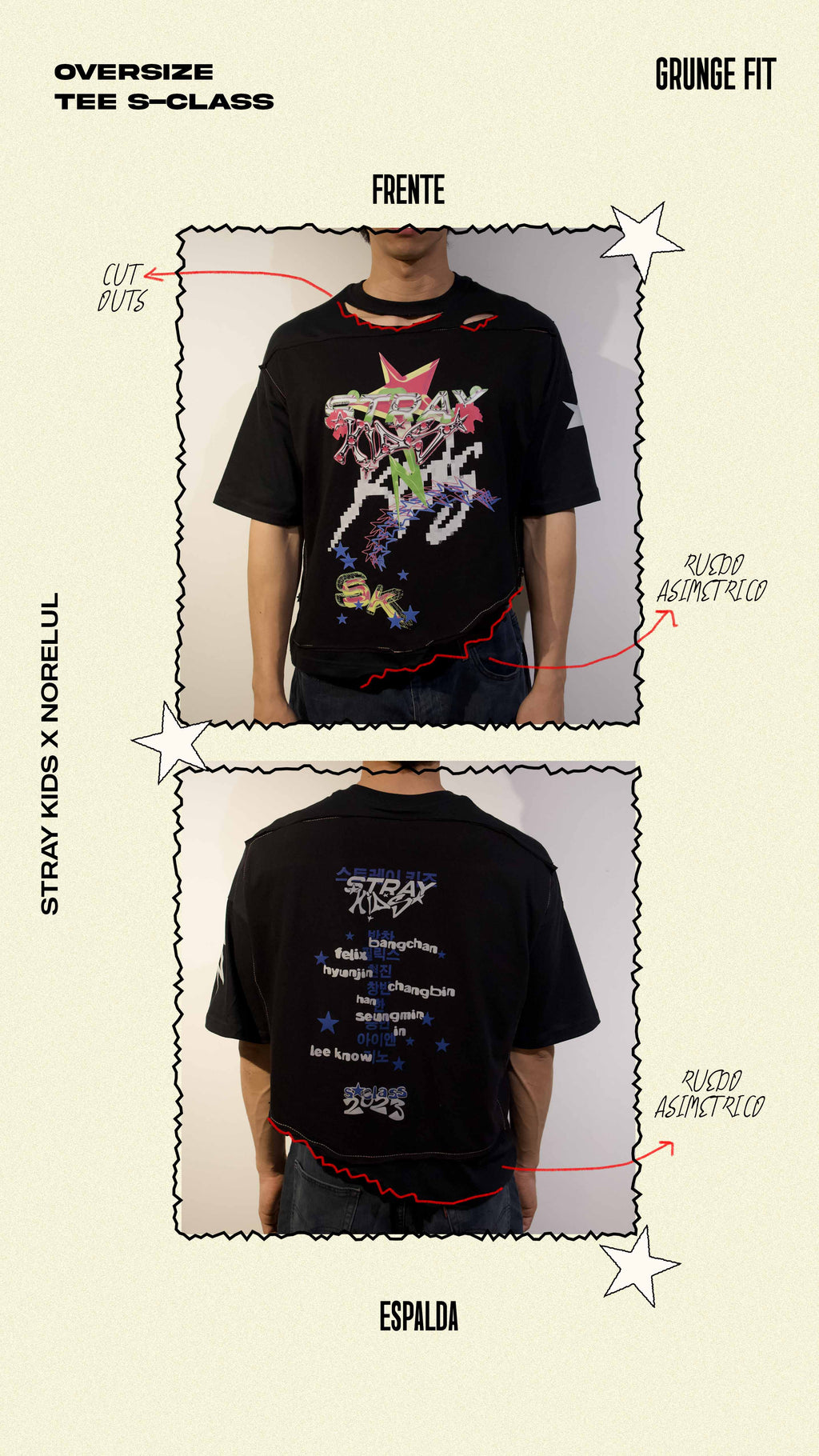 Stray Kids Playera